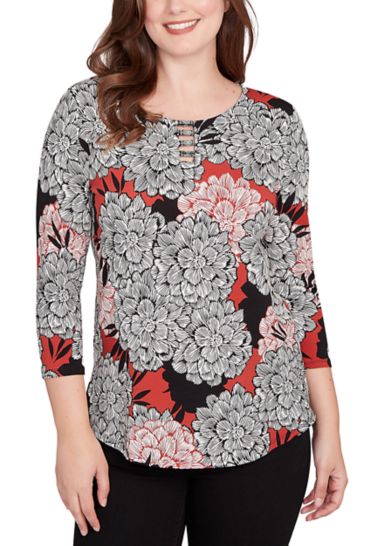 Women's Dahlia Garden Knit Top
