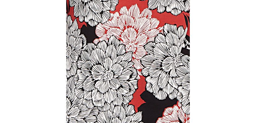 Womens Dahlia Garden Knit Top