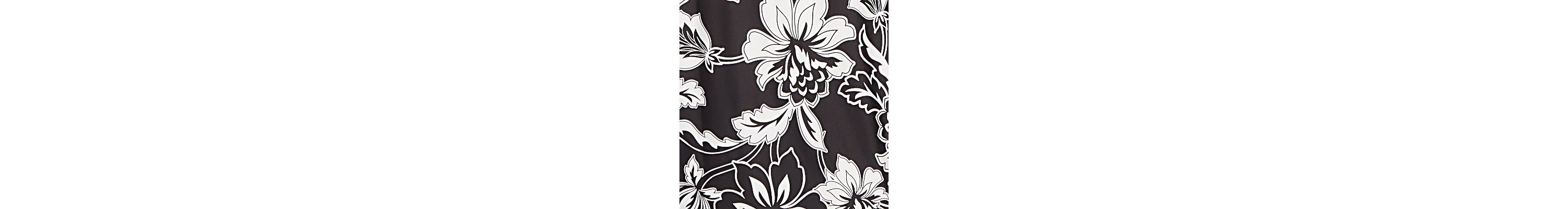 Plus Size Floral Geo Border Knit Top