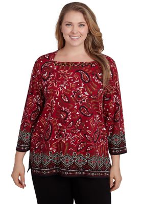 Ruby Rd Plus Size Tops