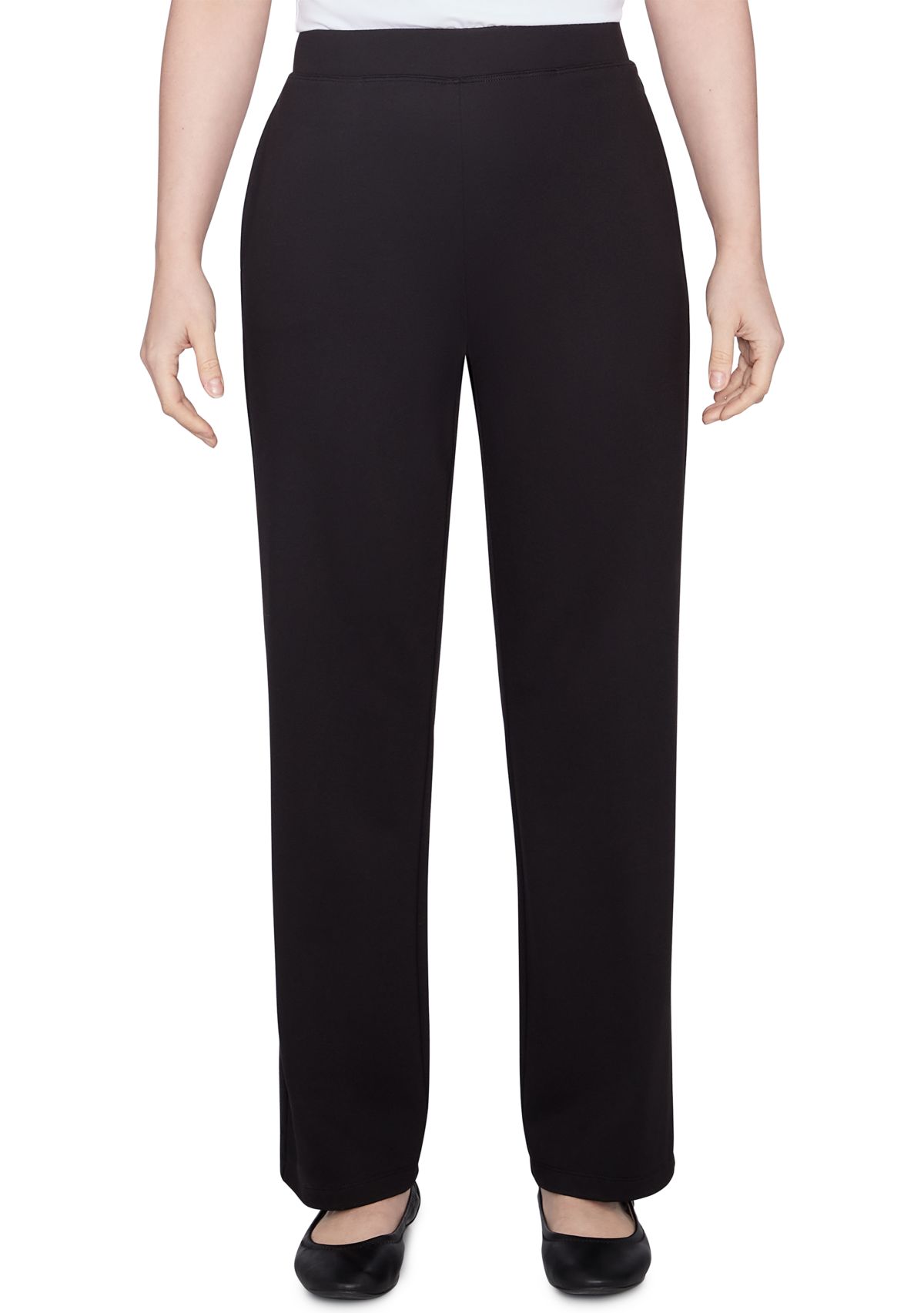 Womens Luxe Knit Pull-On Pants