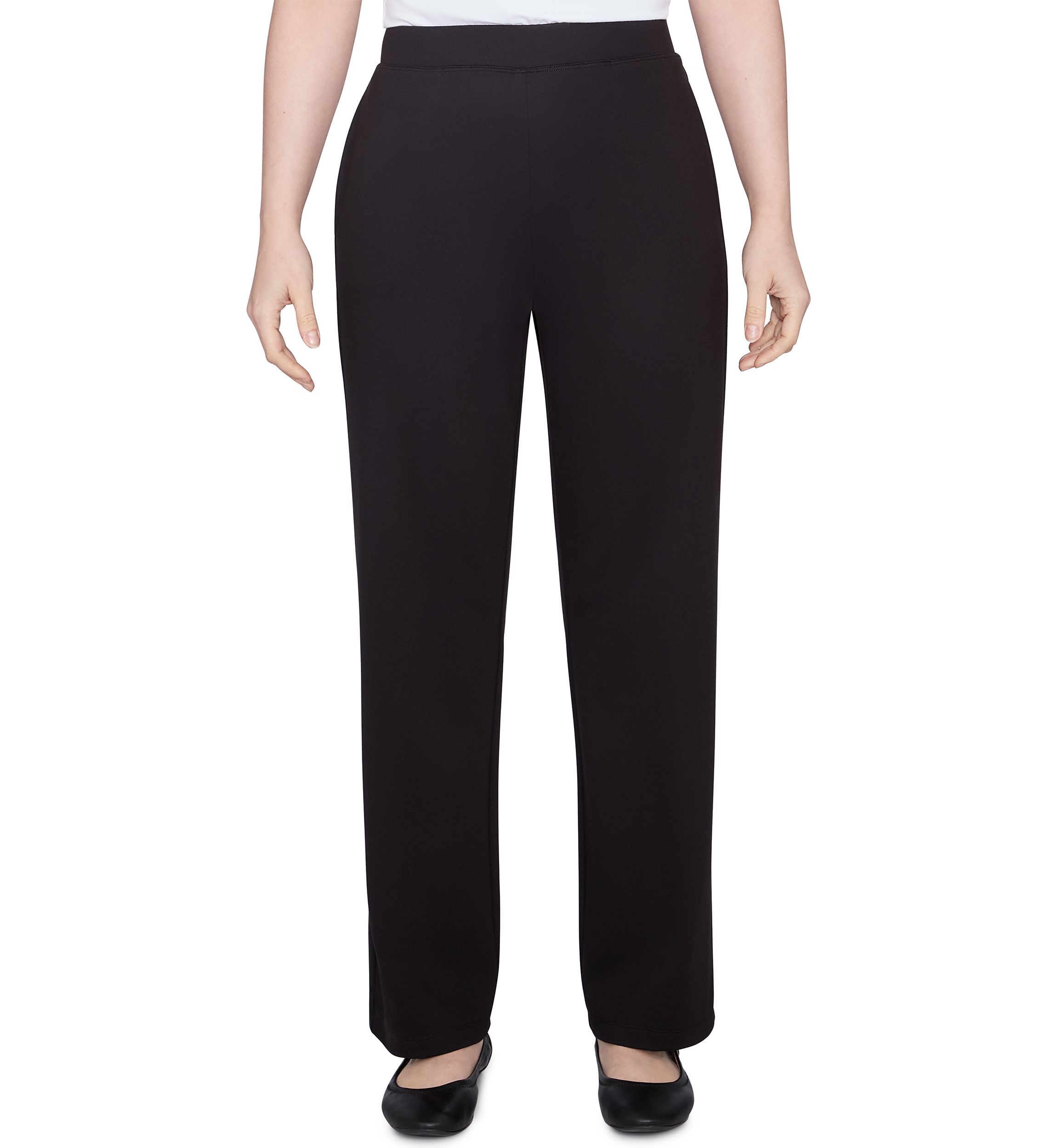 Womens Luxe Knit Pull-On Pants