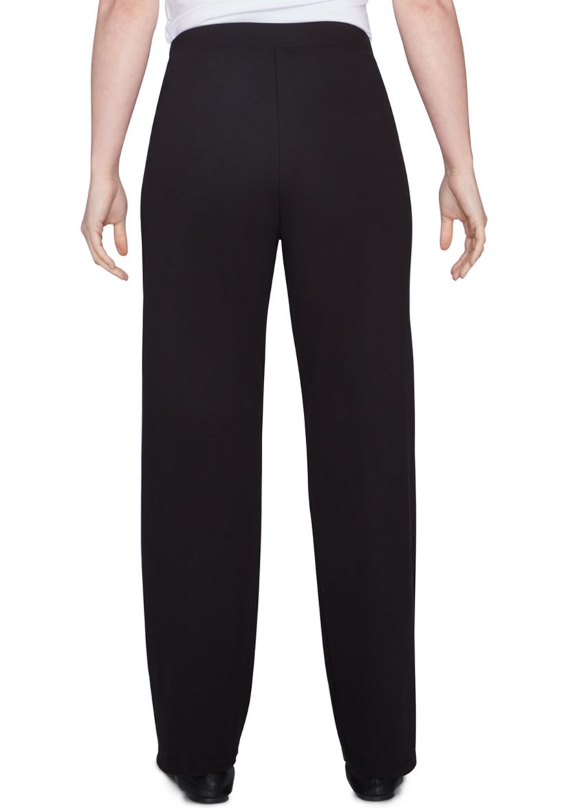 Womens Luxe Knit Pull-On Pants