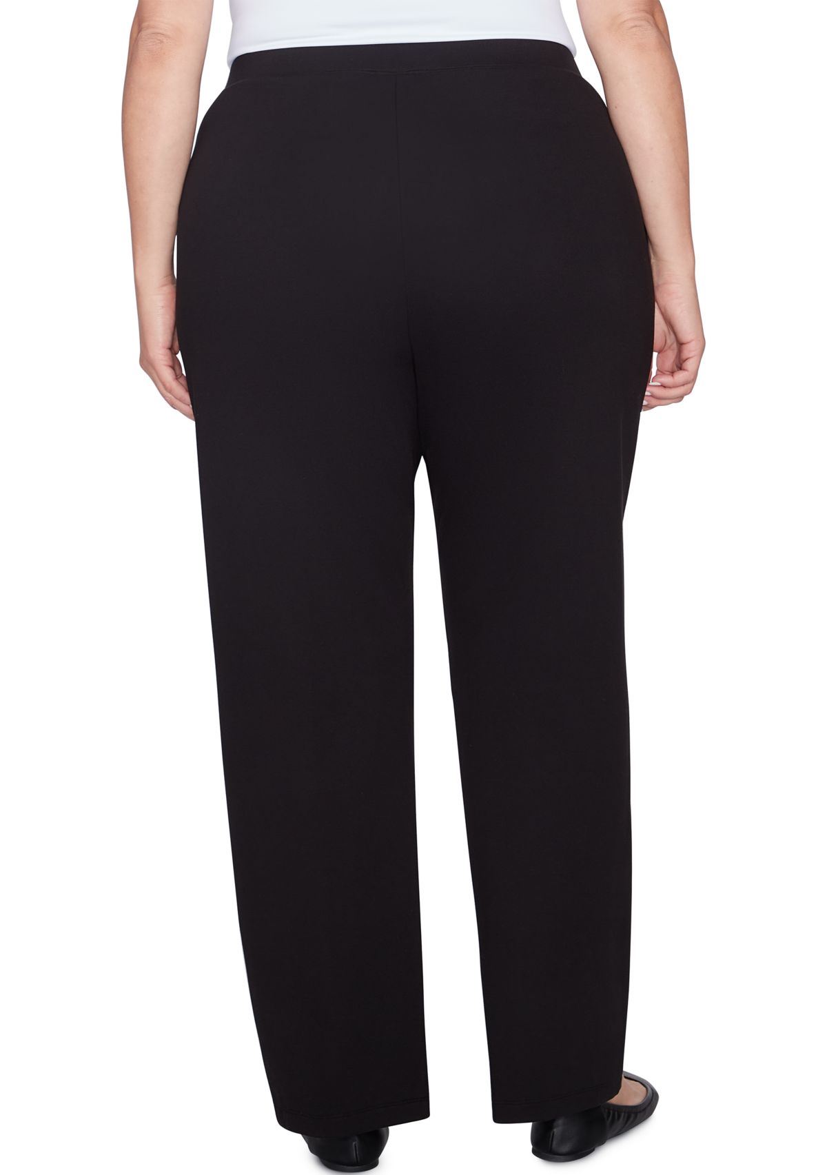 Plus Size Luxe Knit Pull On Pants