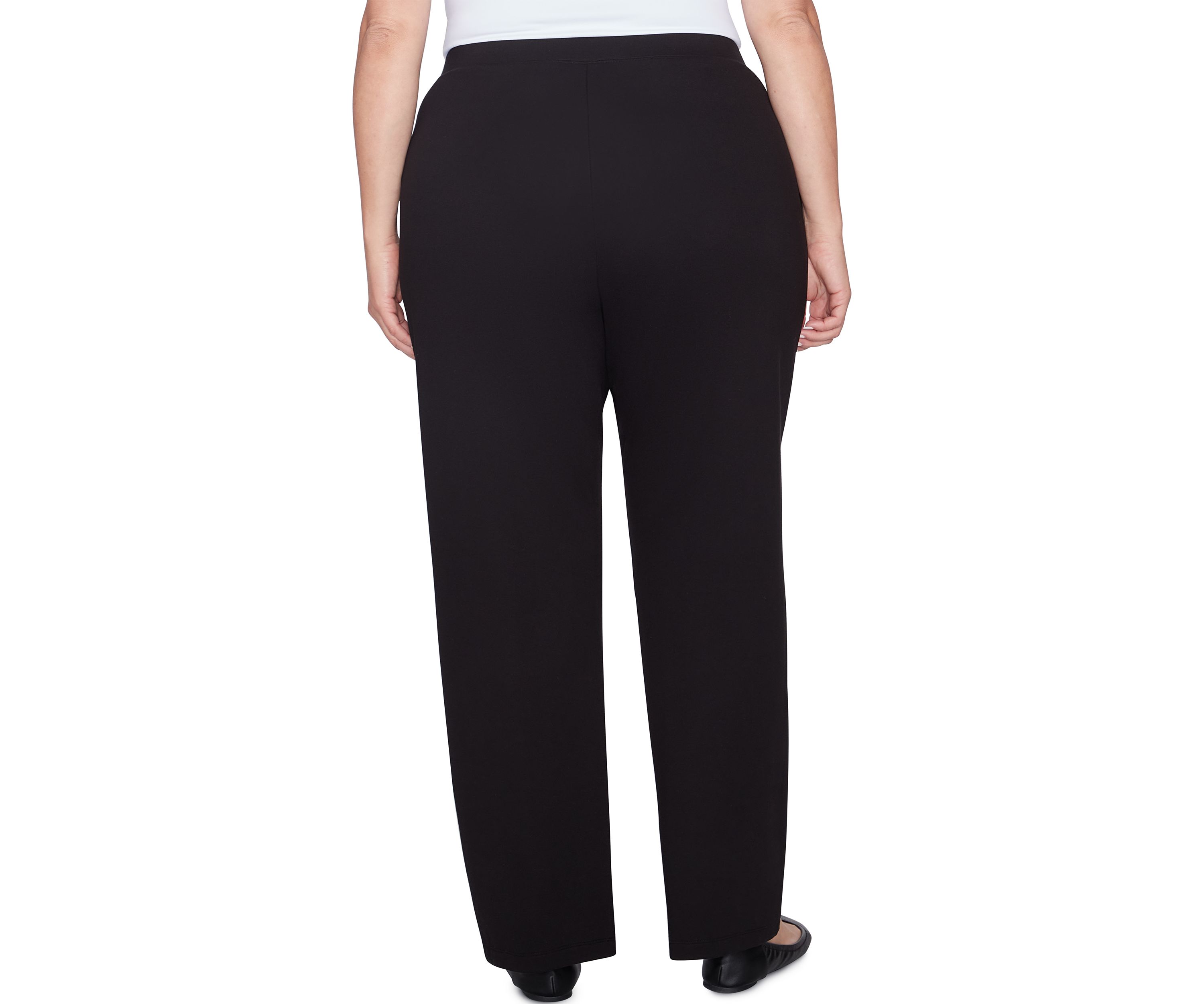 Plus Size Luxe Knit Pull On Pants