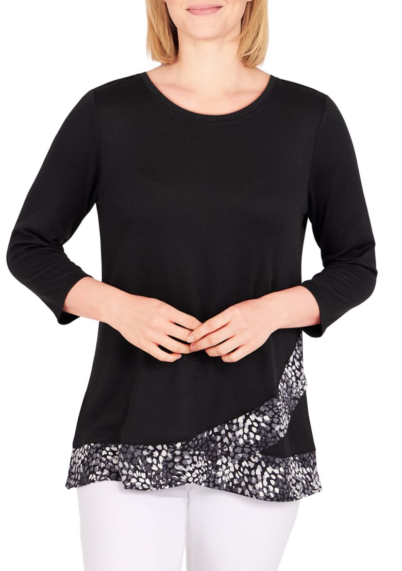 Womens Easy Chic Combo Top