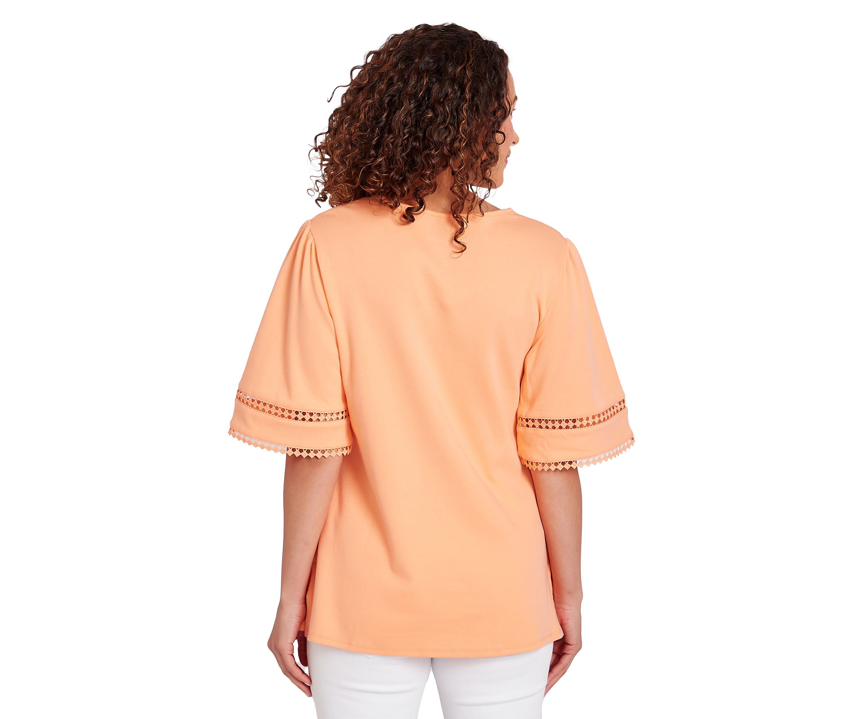 Womens Knit Interlock Cotton Top