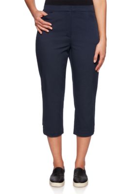 ruby red capri pants