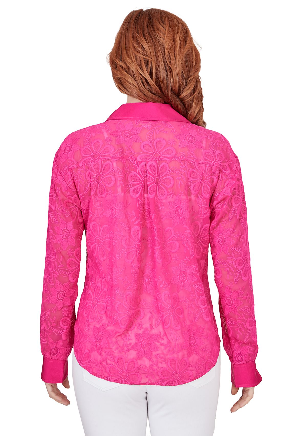 Womens Woven Romantic Top