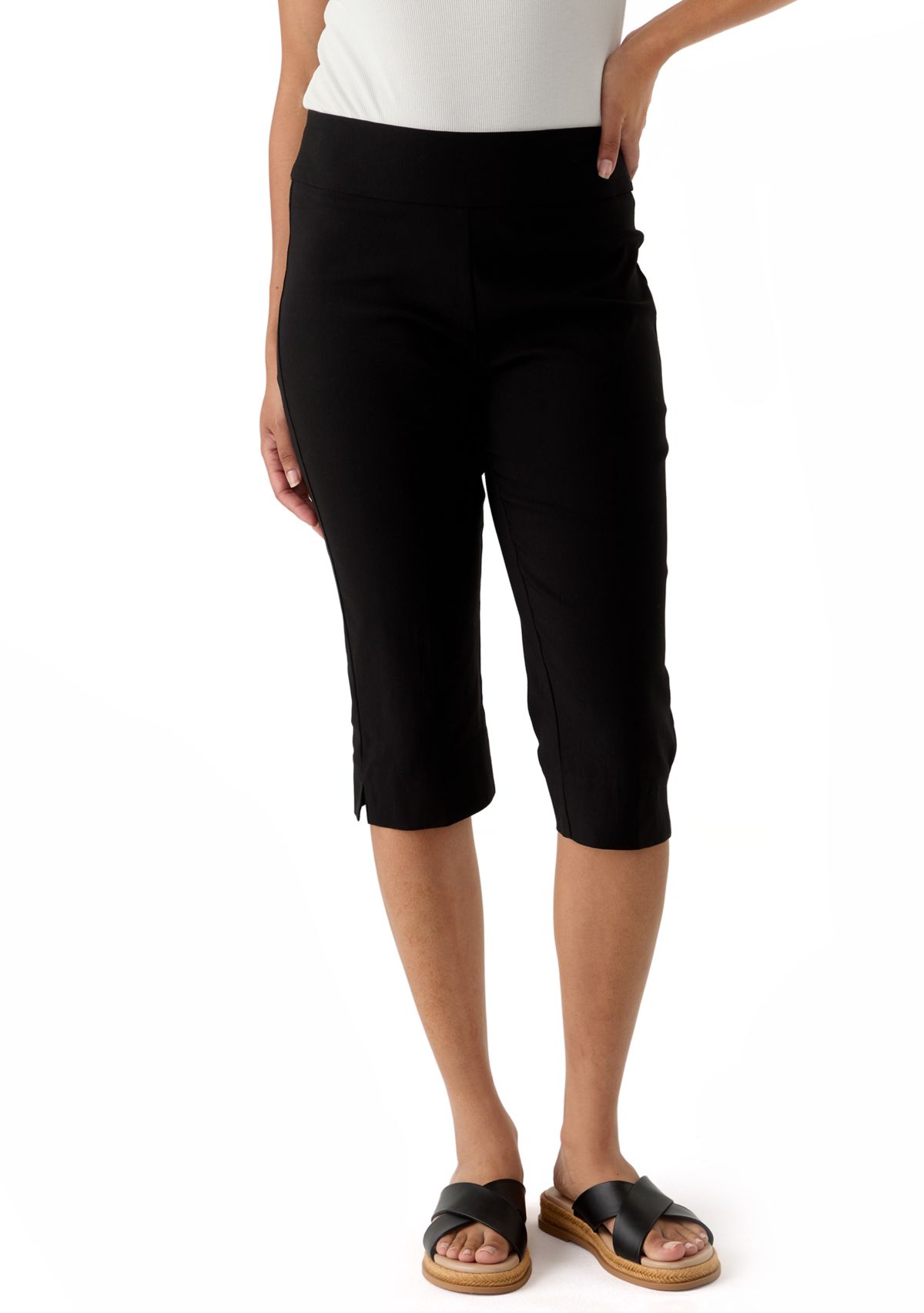 Womens Pull On Tech Clamdigger Pants