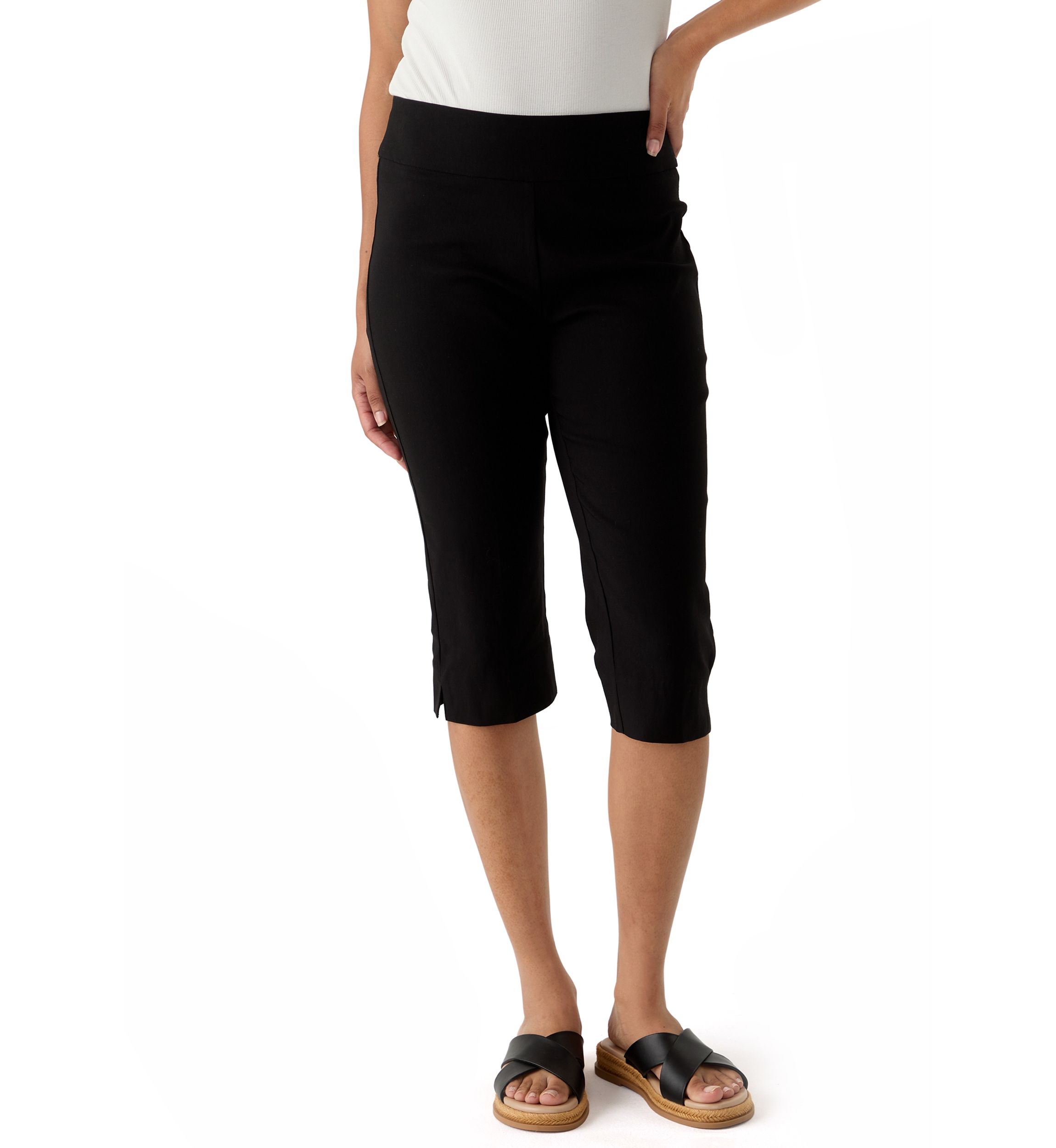 Womens Pull On Tech Clamdigger Pants