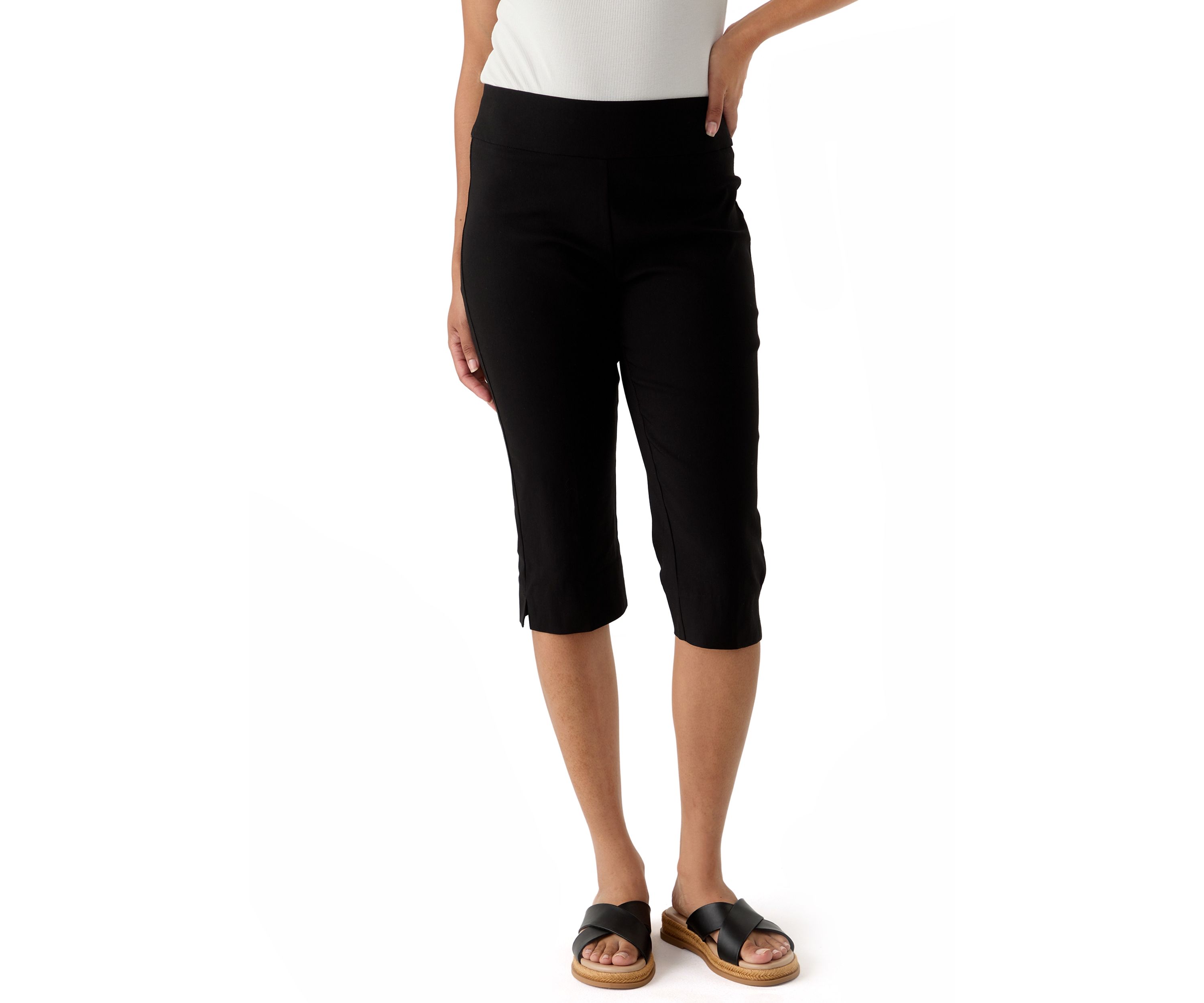 Womens Pull On Tech Clamdigger Pants