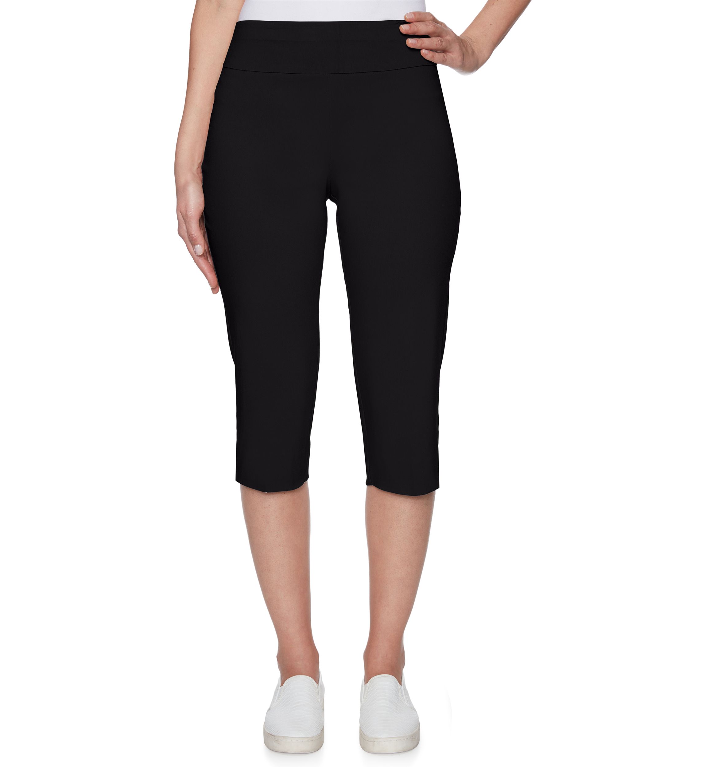 Petite Pull On Tech Clamdigger Pants