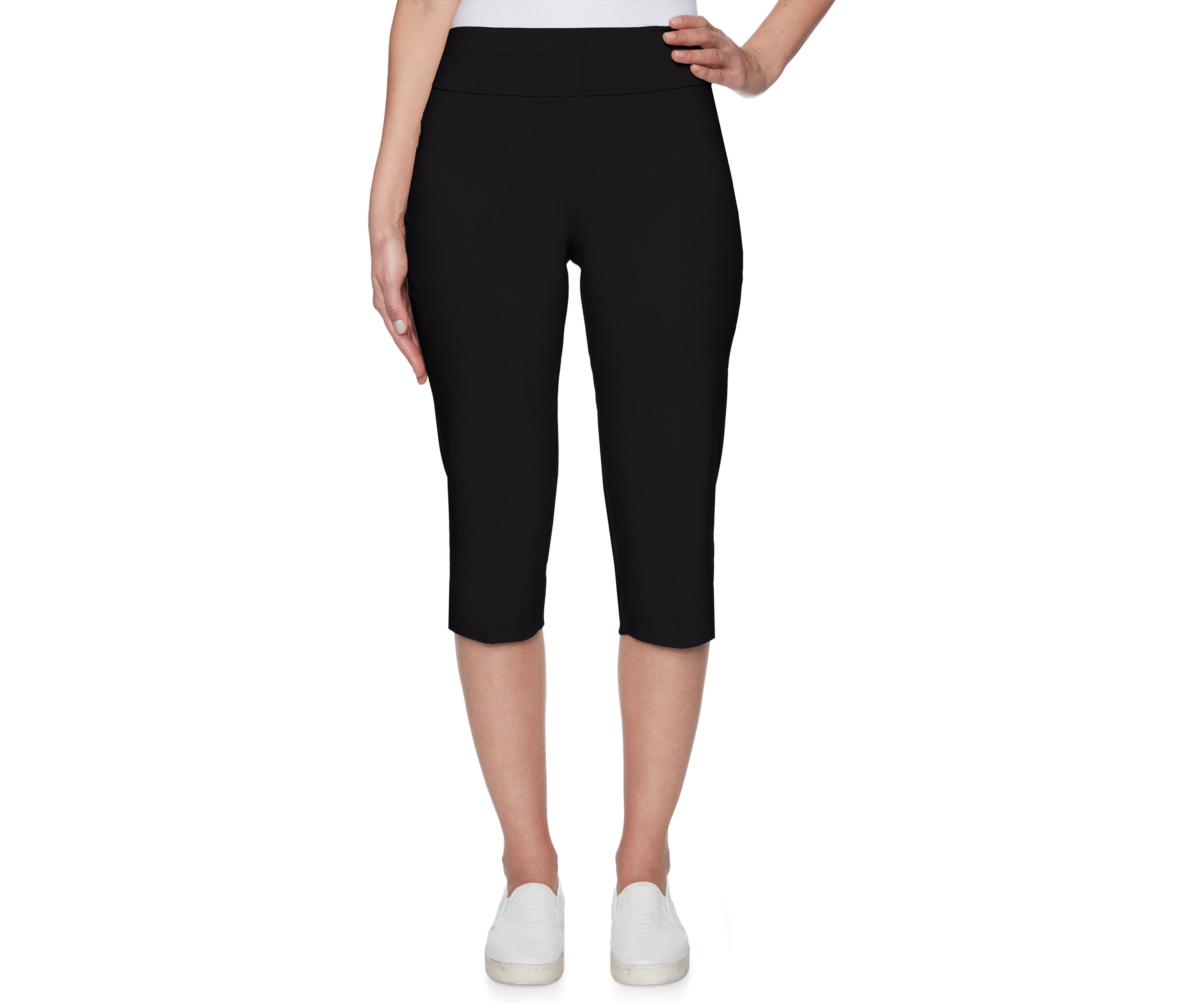 Petite Pull On Tech Clamdigger Pants