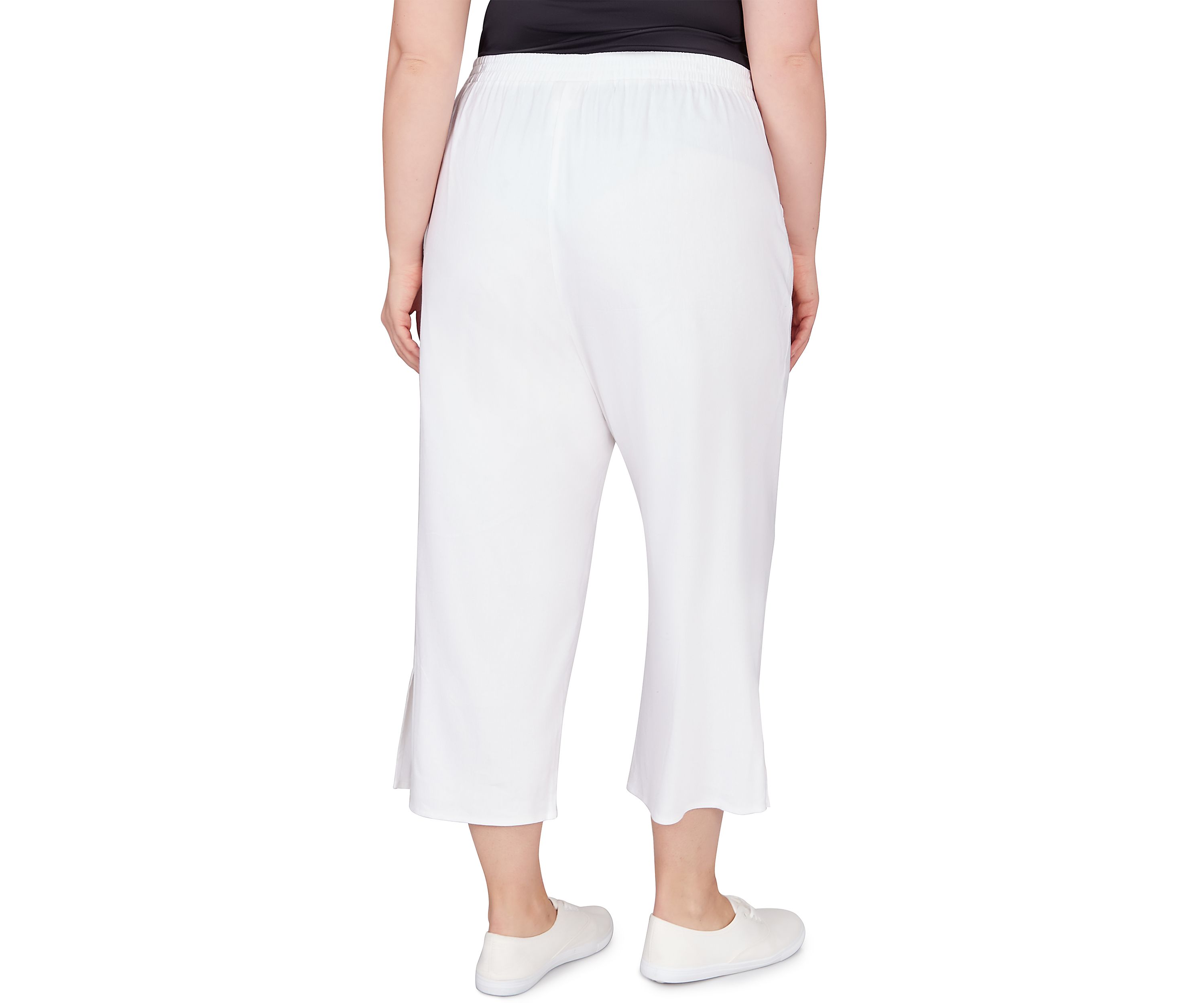 Womens Soft Stretch Linen Pants
