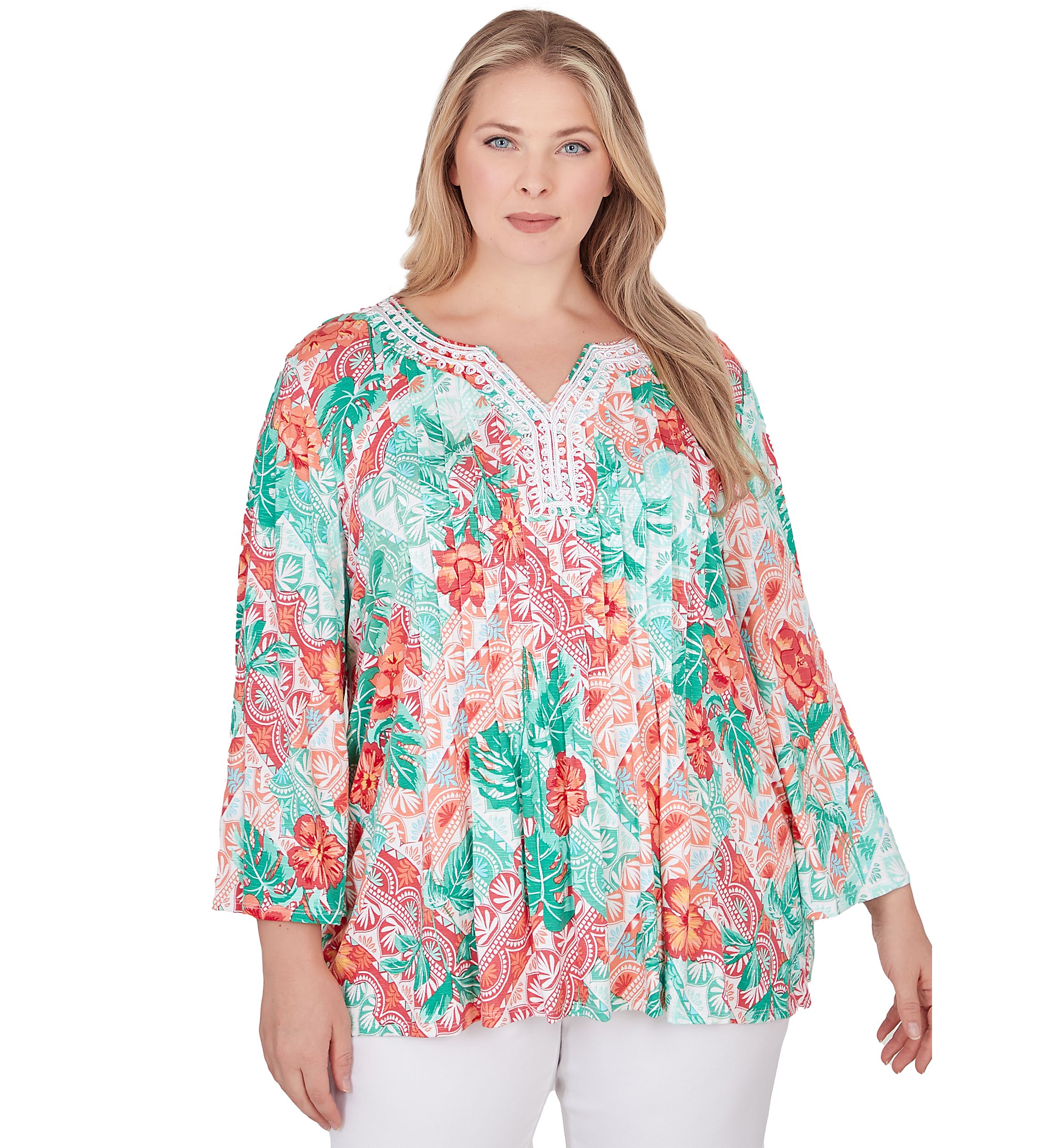 Womens Tropical Island Top