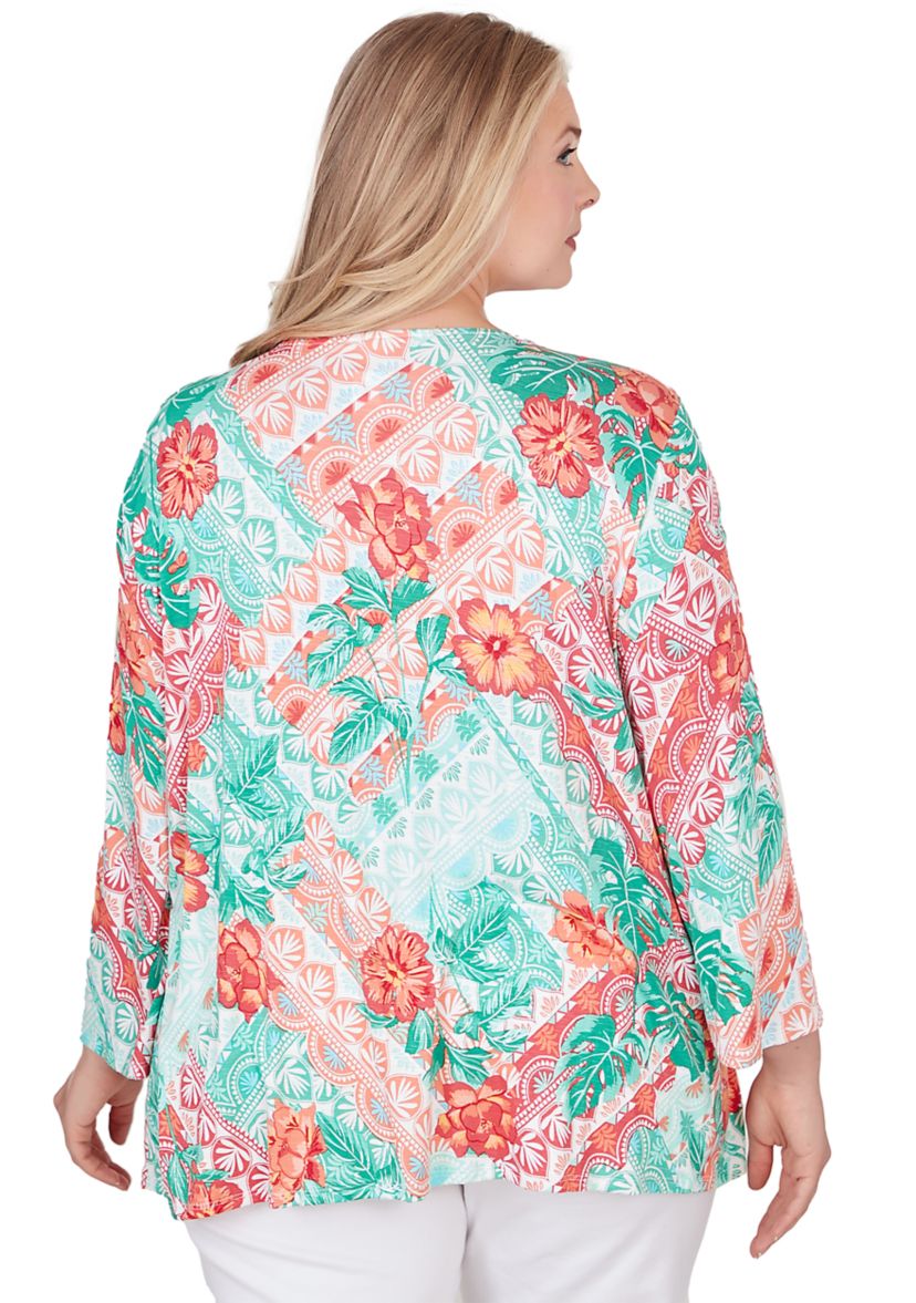 Womens Tropical Island Top