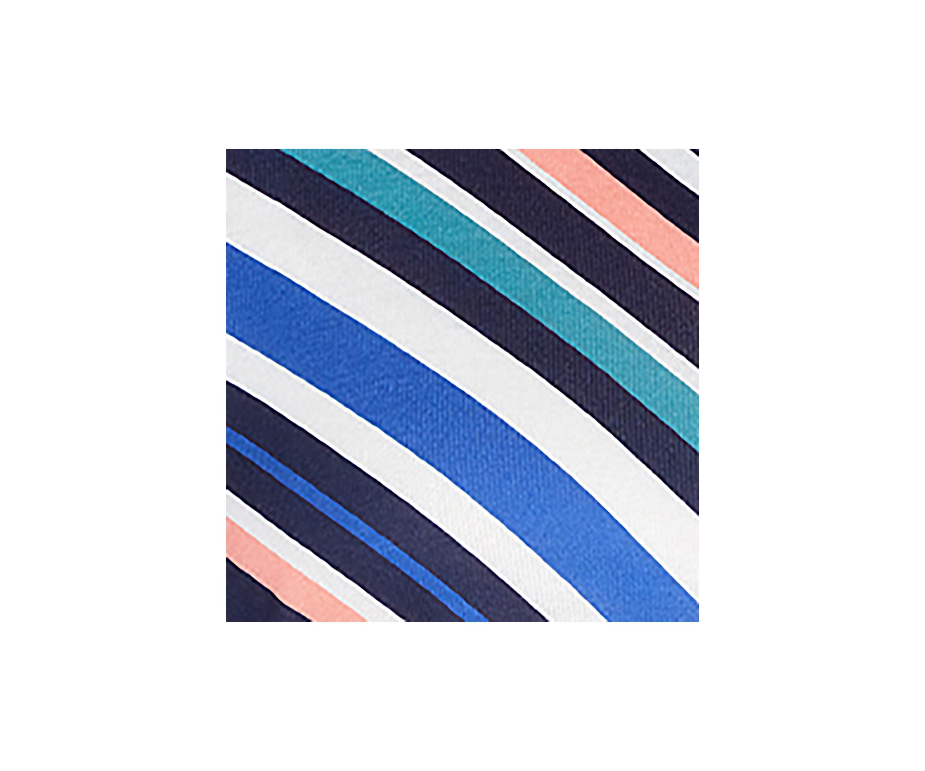 Plus Size Stripe Shimmer Tie Front Top