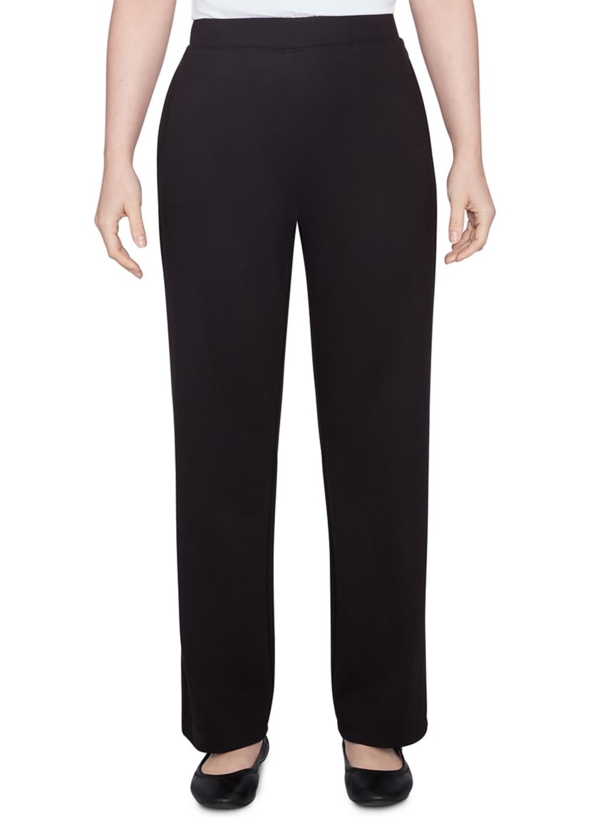 Womens Luxe Knit Pull On Pants