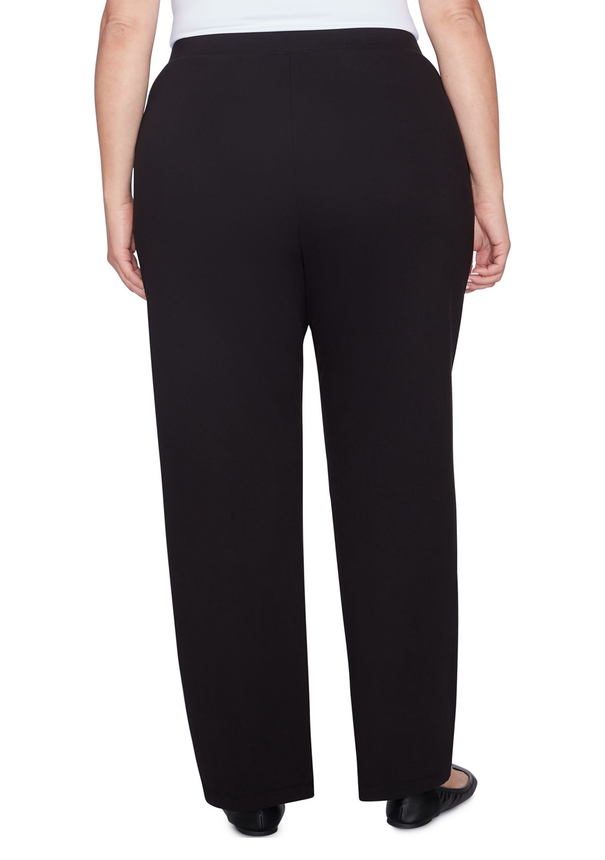 Plus Size Luxe Knit Pull On Pants