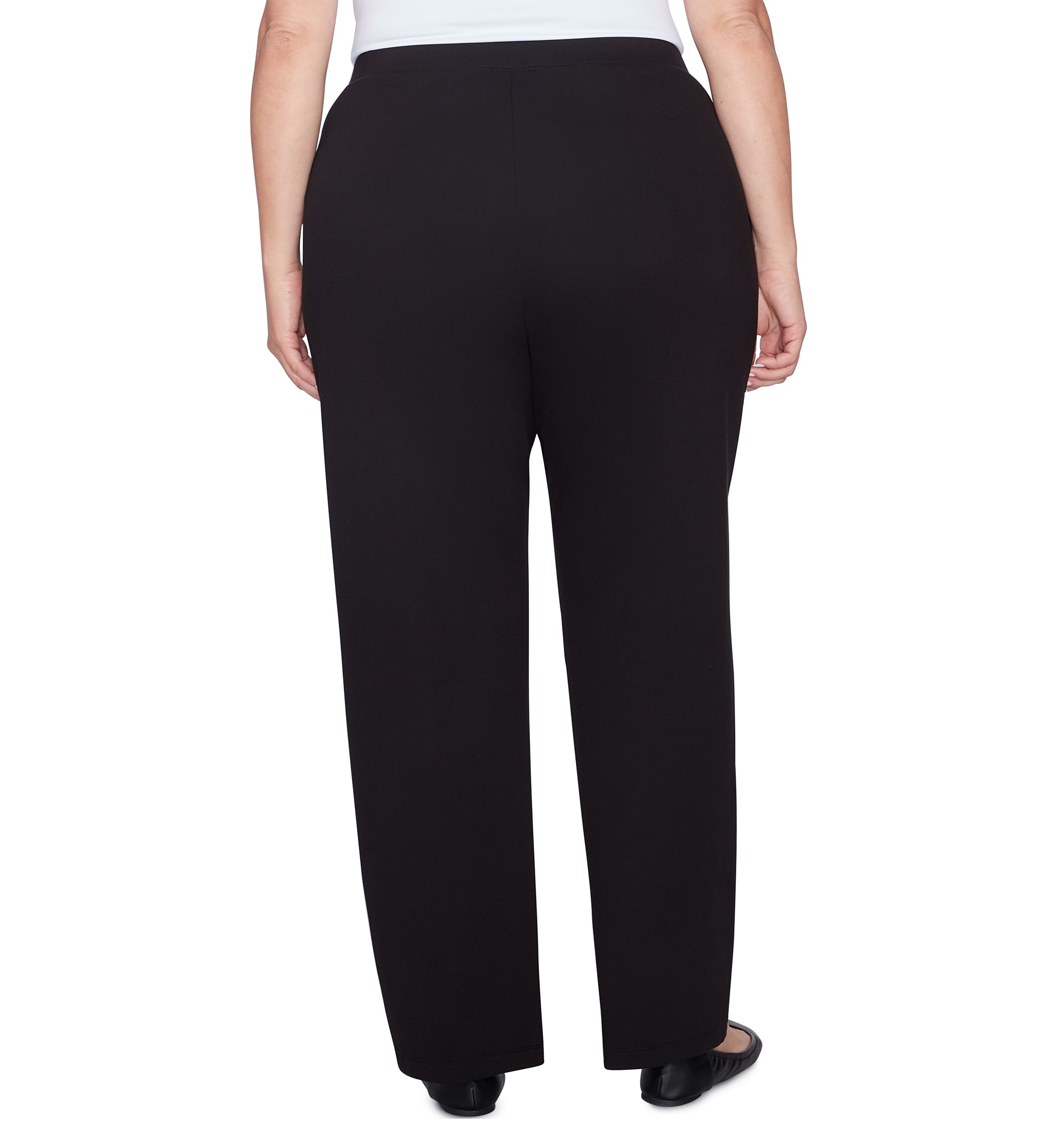 Plus Size Luxe Knit Pull On Pants