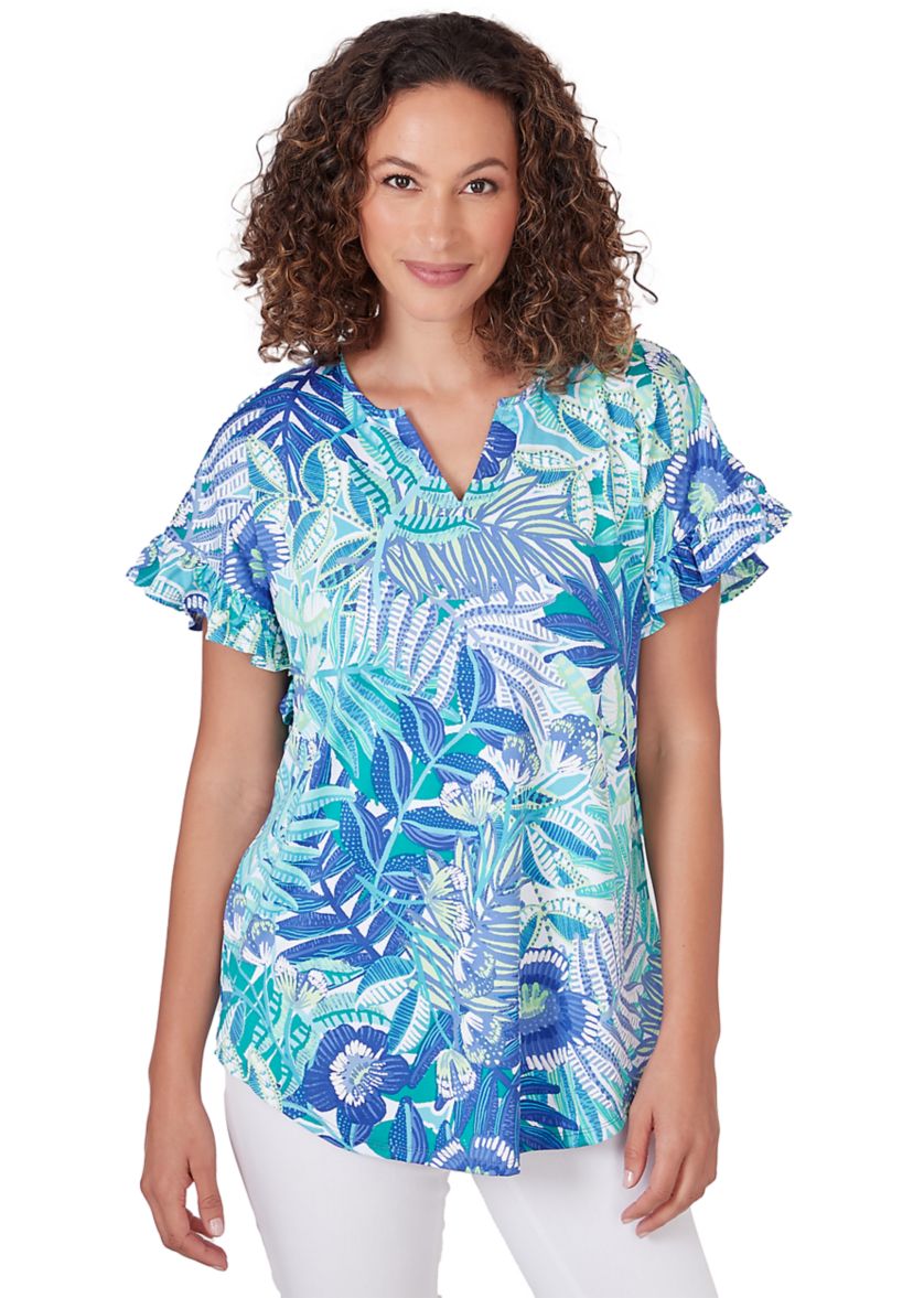 Womens Rainforest Floral T-Shirt