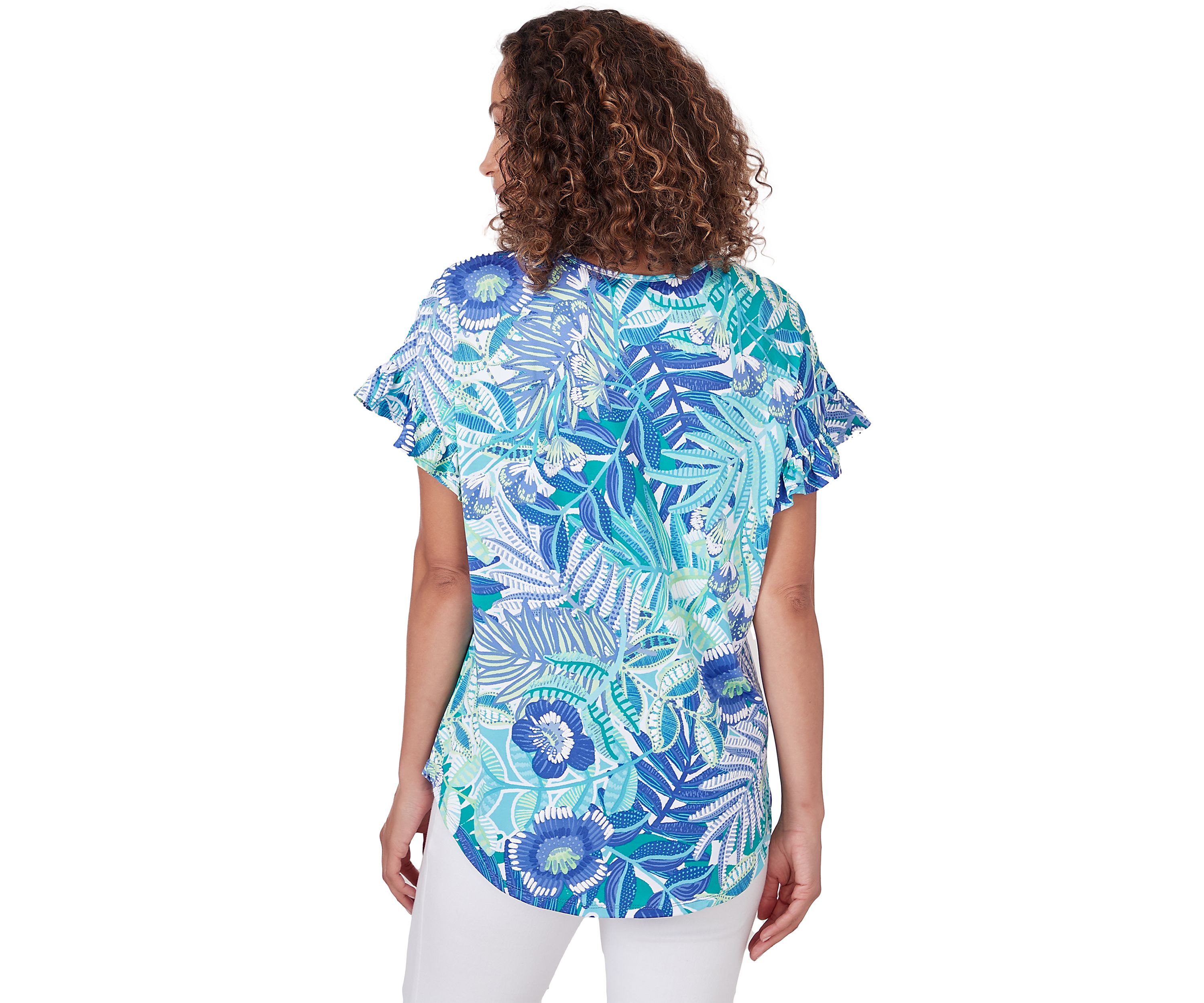 Womens Rainforest Floral T-Shirt