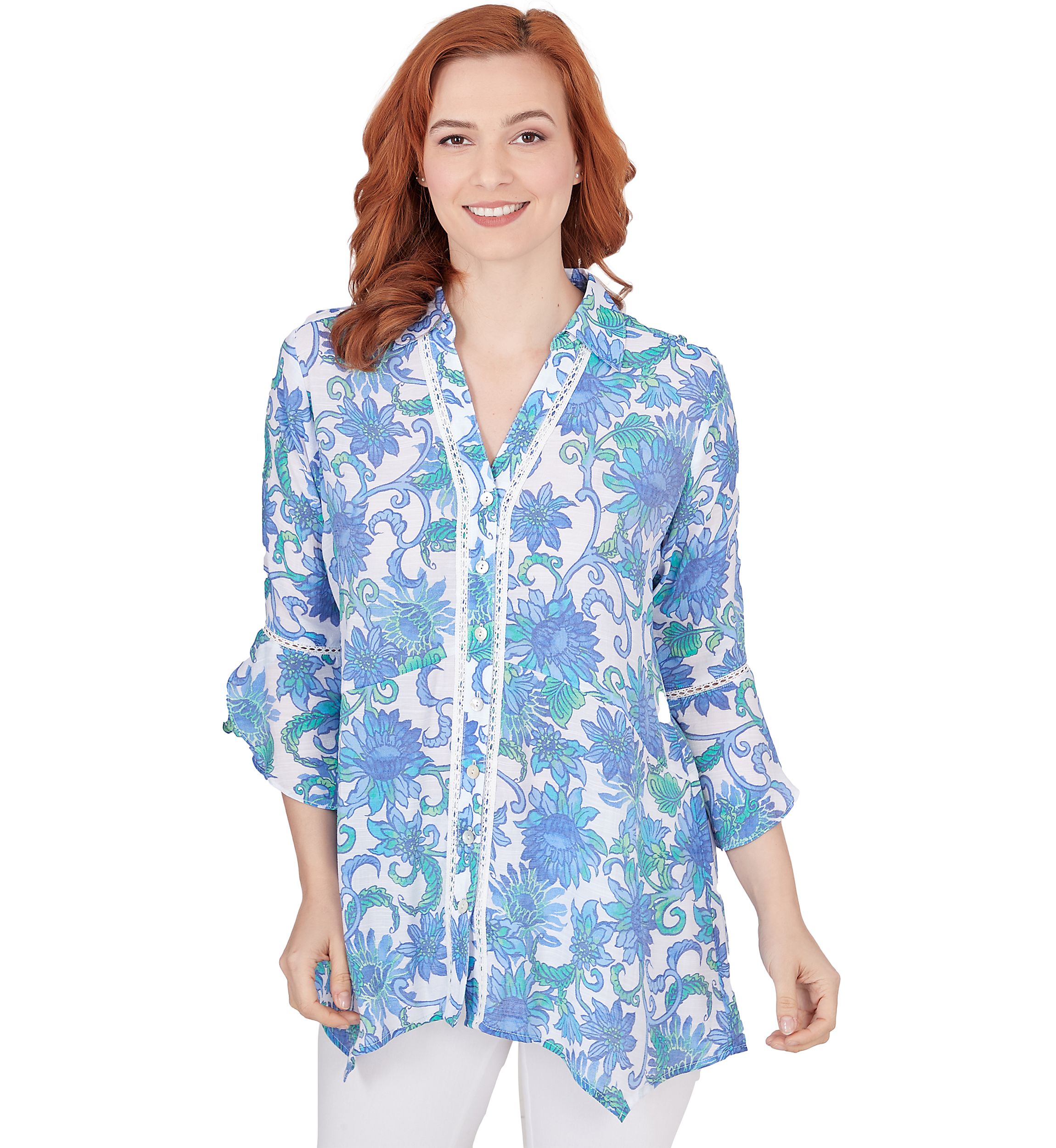 Petite Bali Floral Top