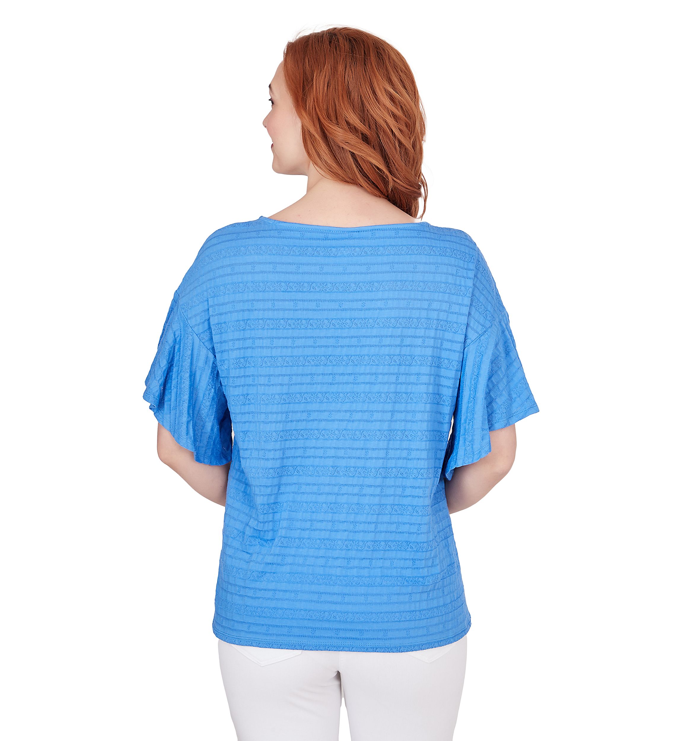 Petite Decorative Smocked Top