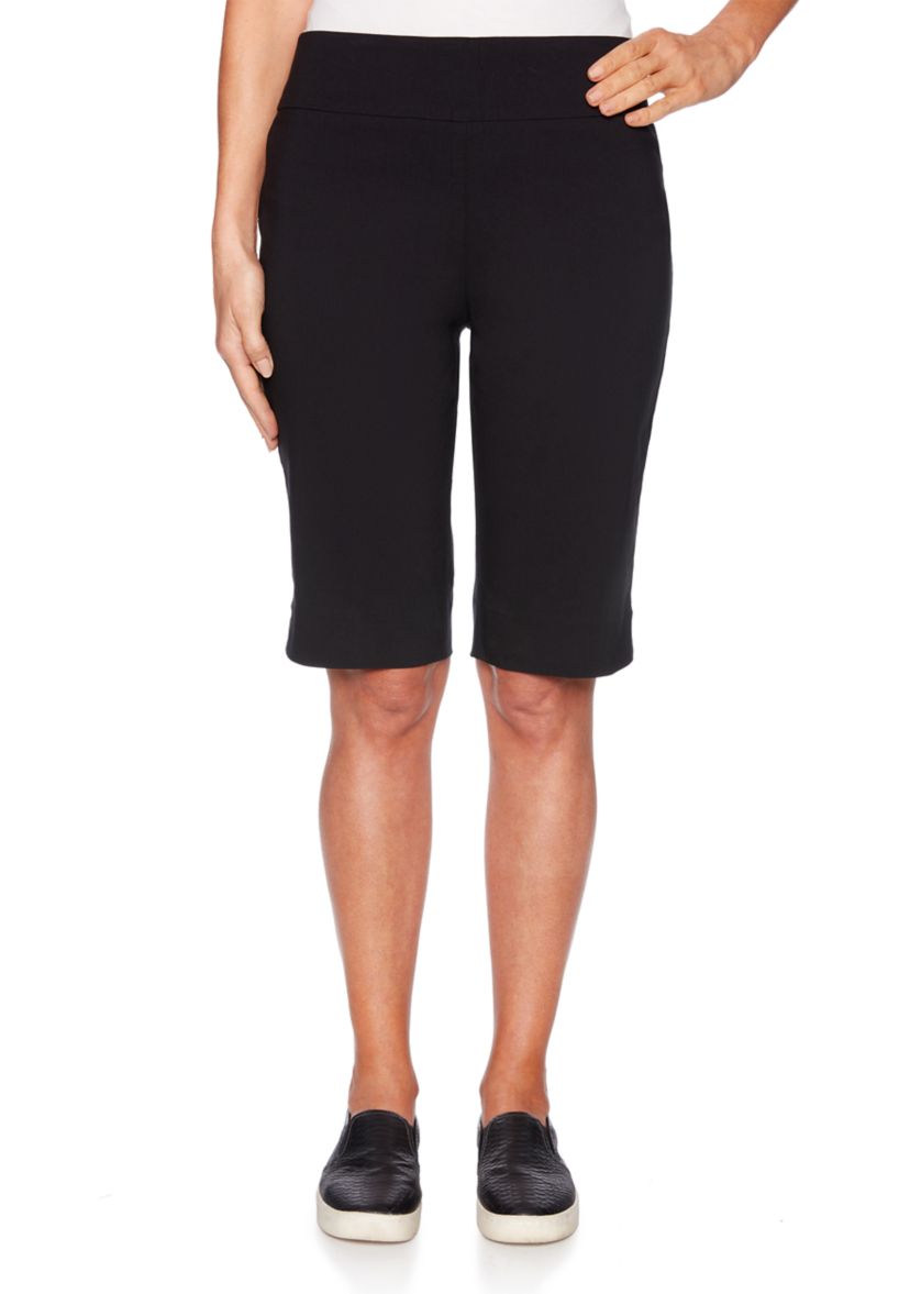Womens Pull On Tech Bermuda Shorts