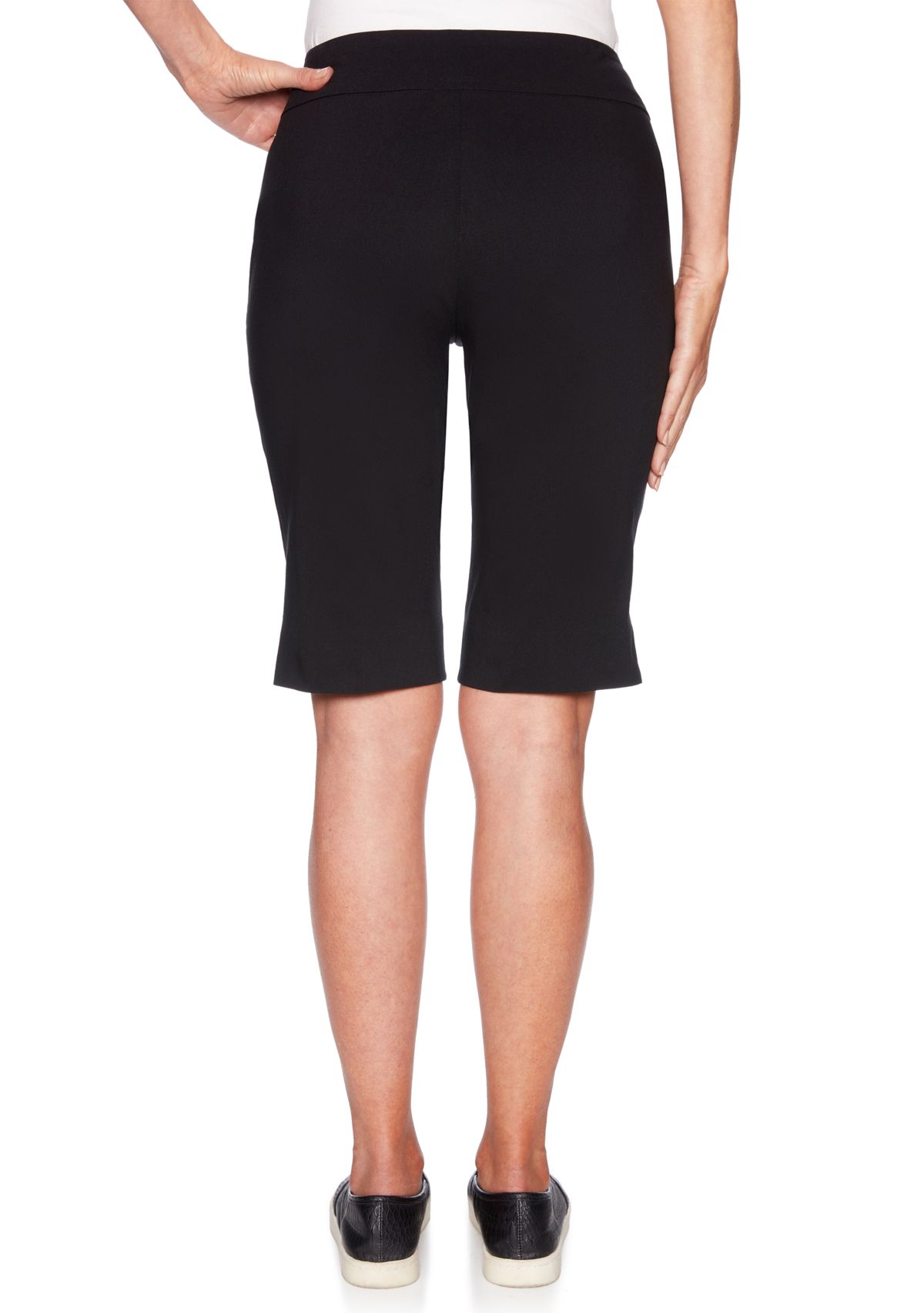 Womens Pull On Tech Bermuda Shorts