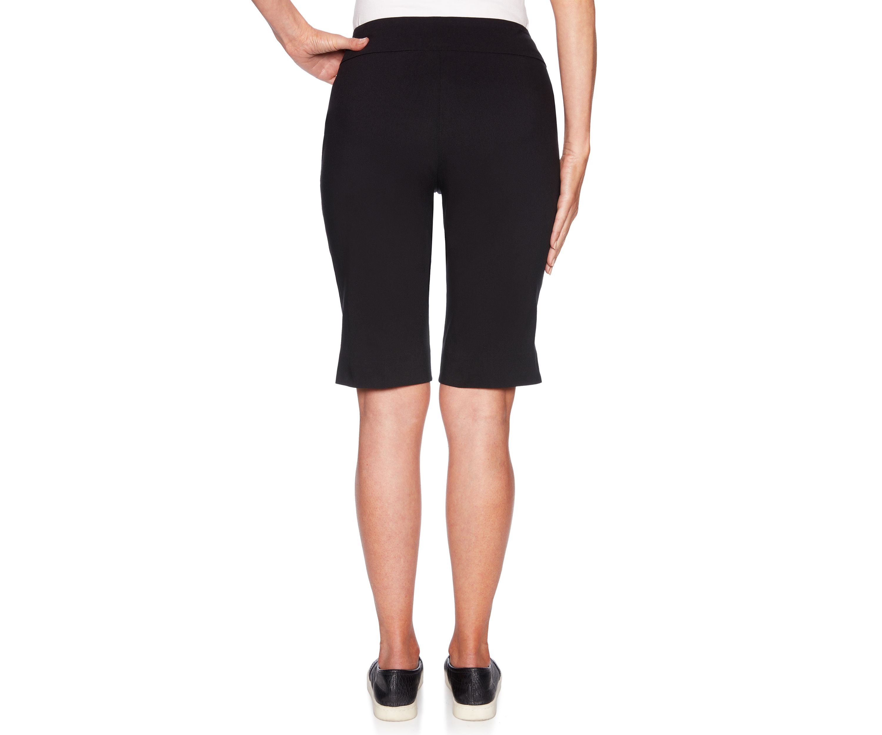 Womens Pull On Tech Bermuda Shorts