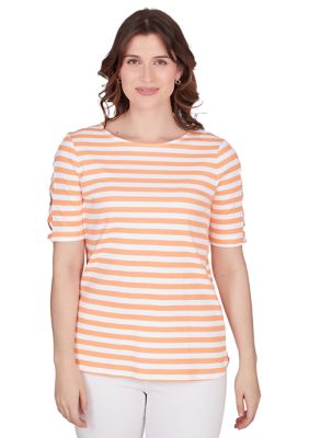 Women's Striped Cotton Top