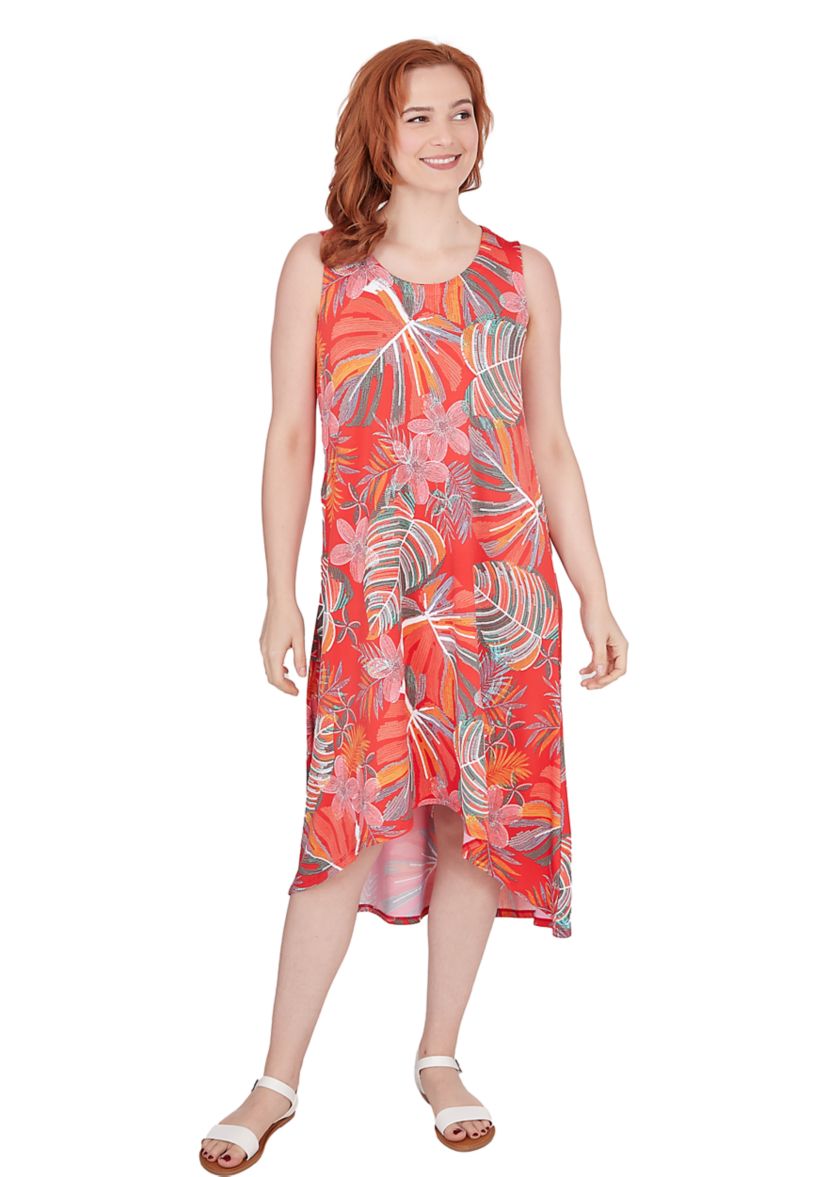 Womens Jungle Puff Dress