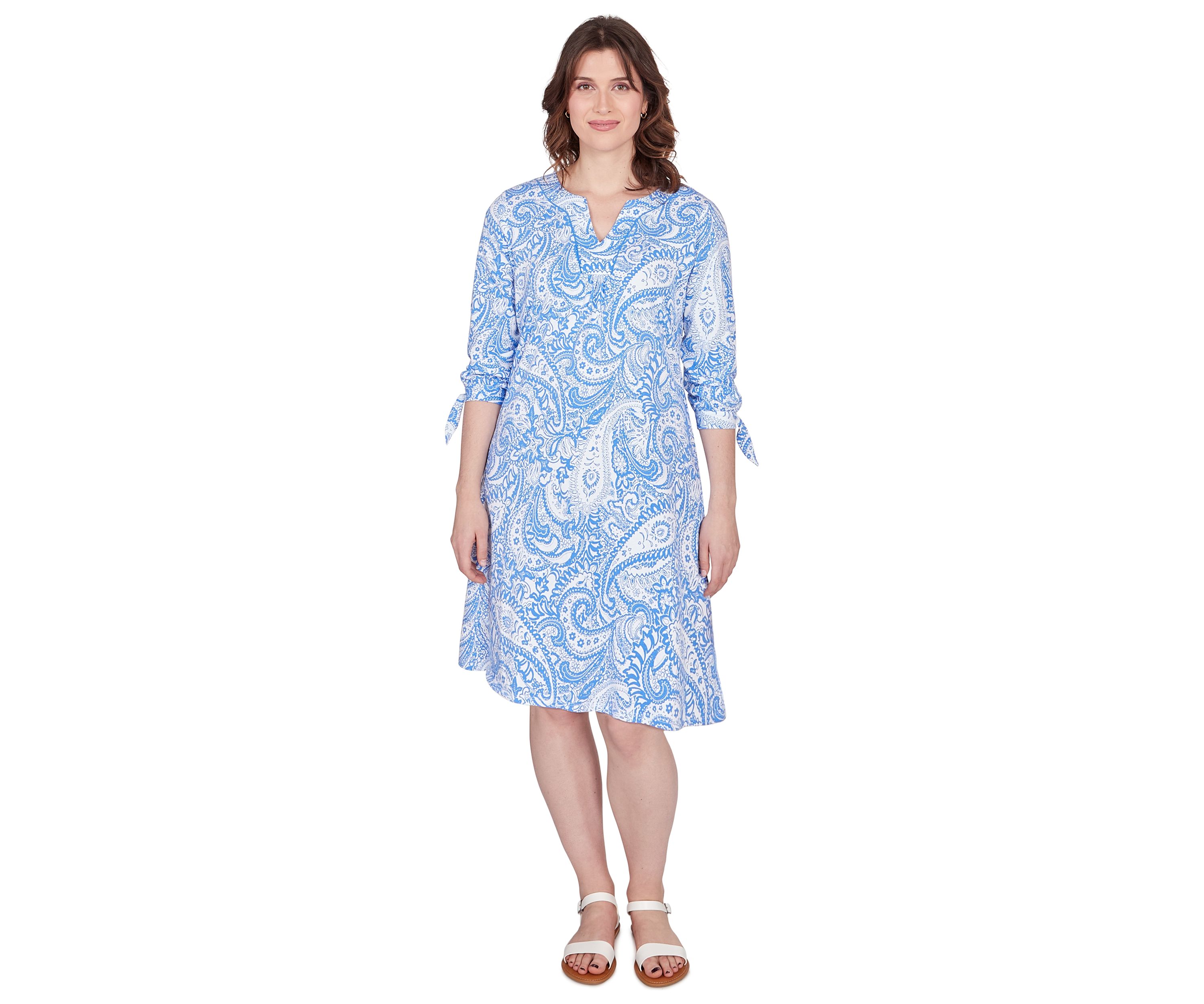 Womens Playful Paisley Dress