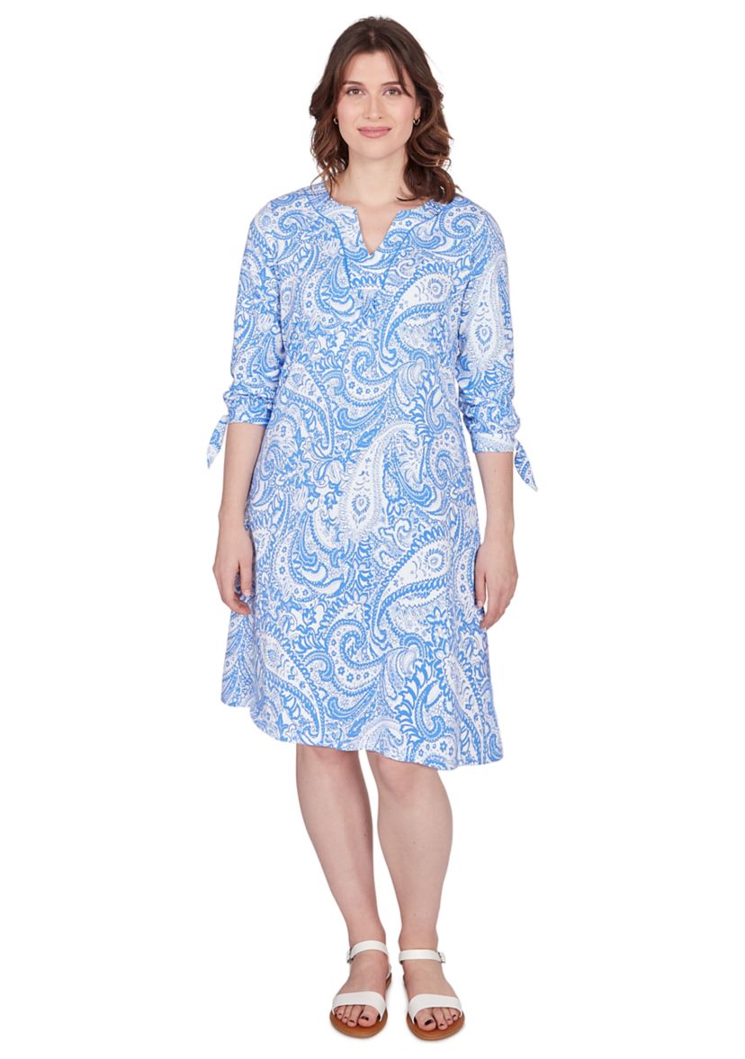Womens Playful Paisley Dress