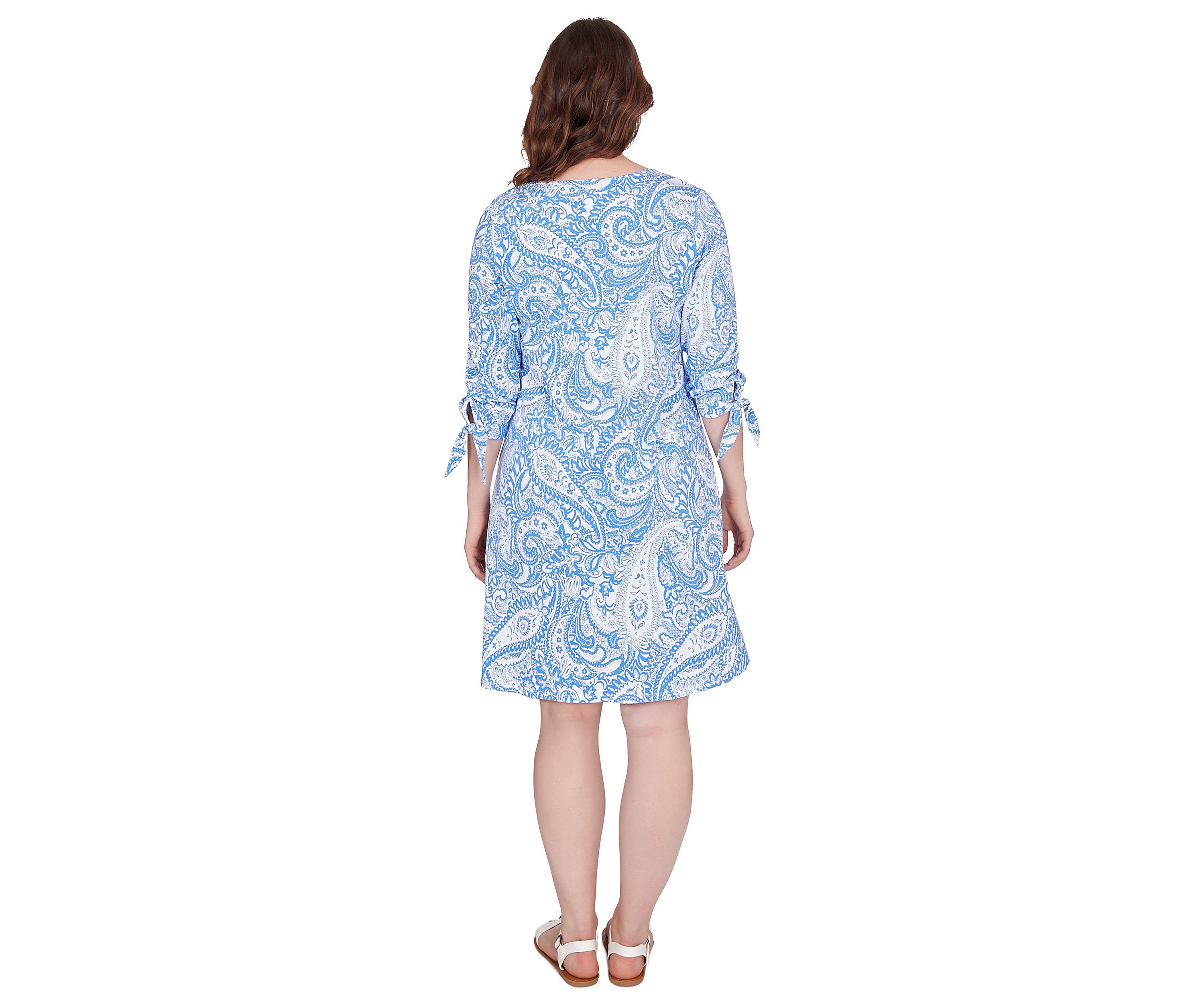 Womens Playful Paisley Dress