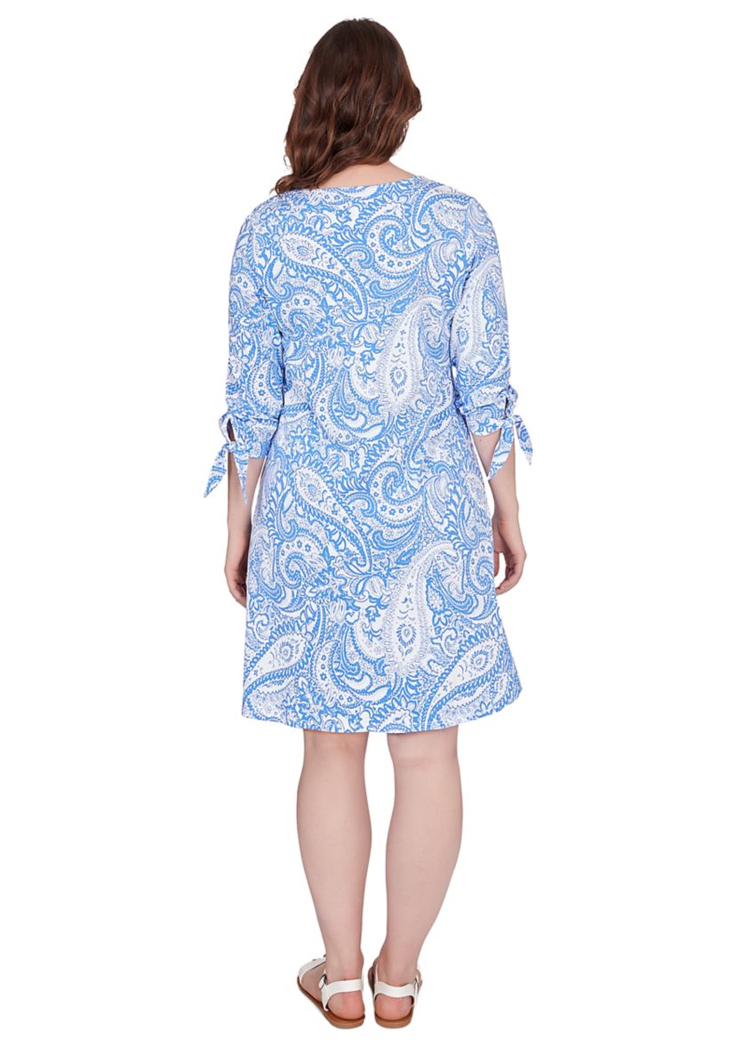 Womens Playful Paisley Dress
