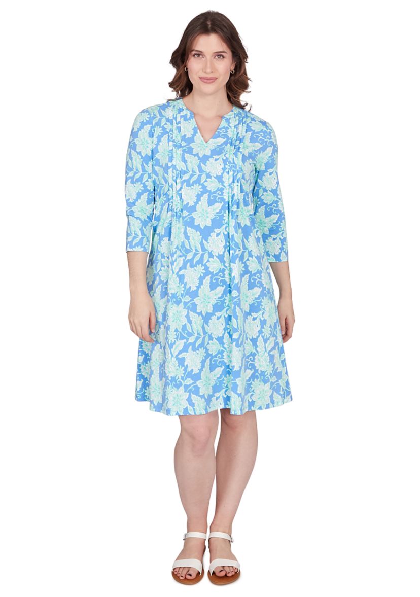 Womens Flowy Floral Dress
