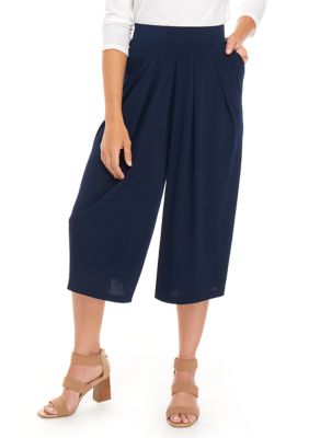 Ruby Rd Women's Pull On Knit Culotte Pants | belk