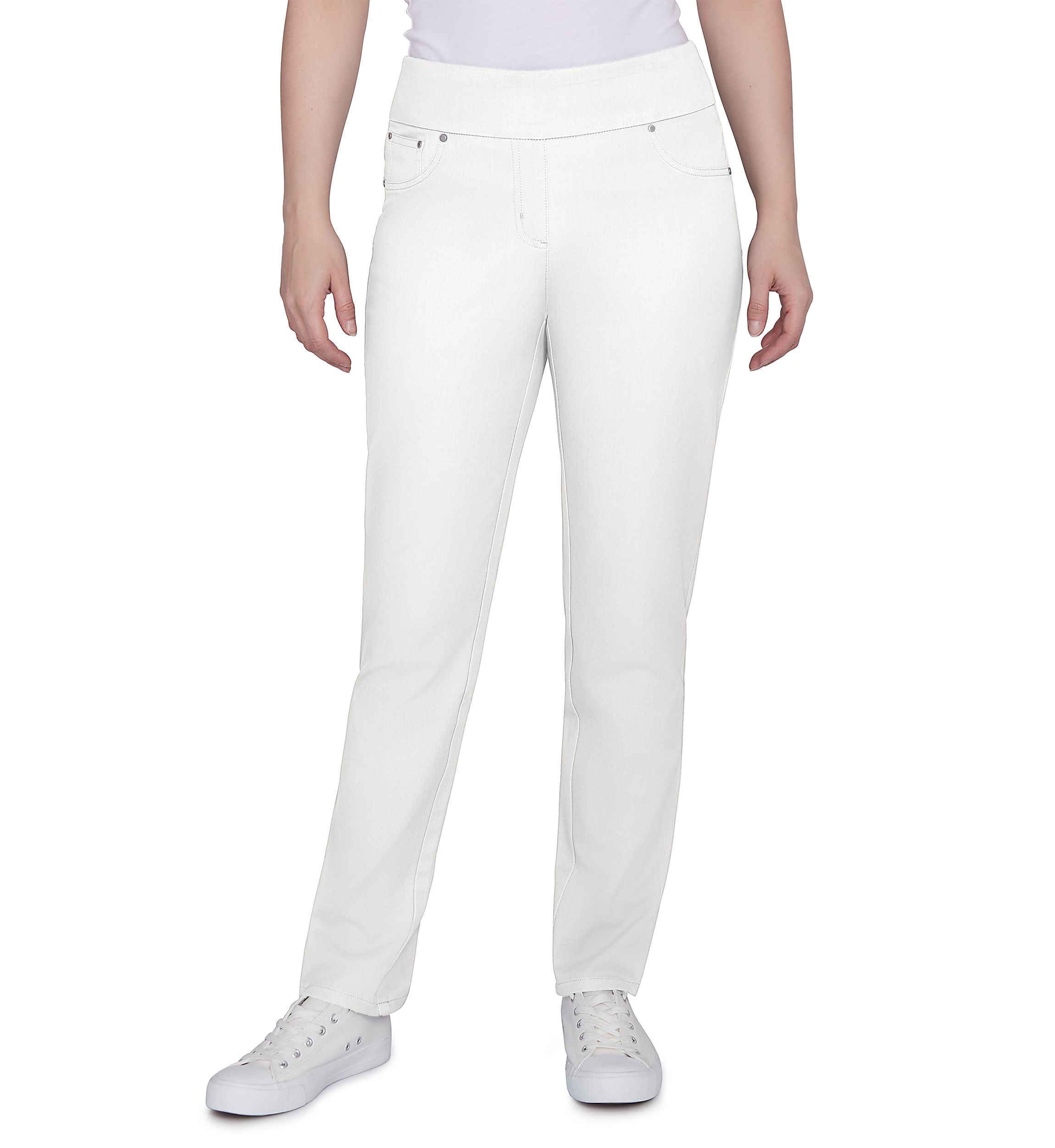 Soft Hand Twill Bi-Stretch Pull-On Pants