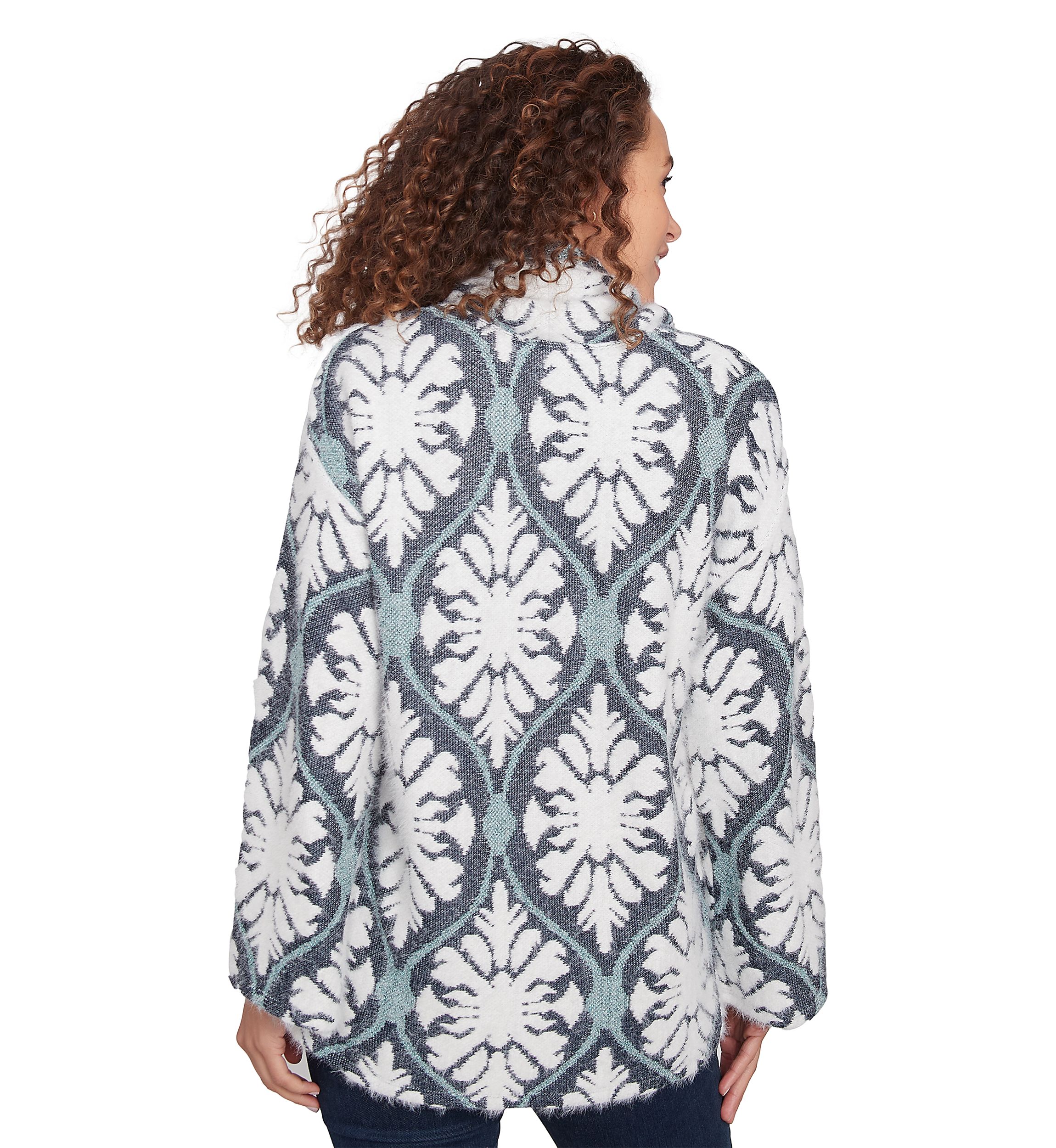 Petite Jewel Tile Sweater