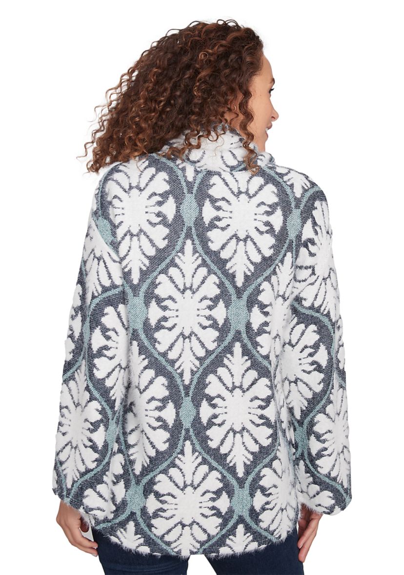 Petite Jewel Tile Sweater