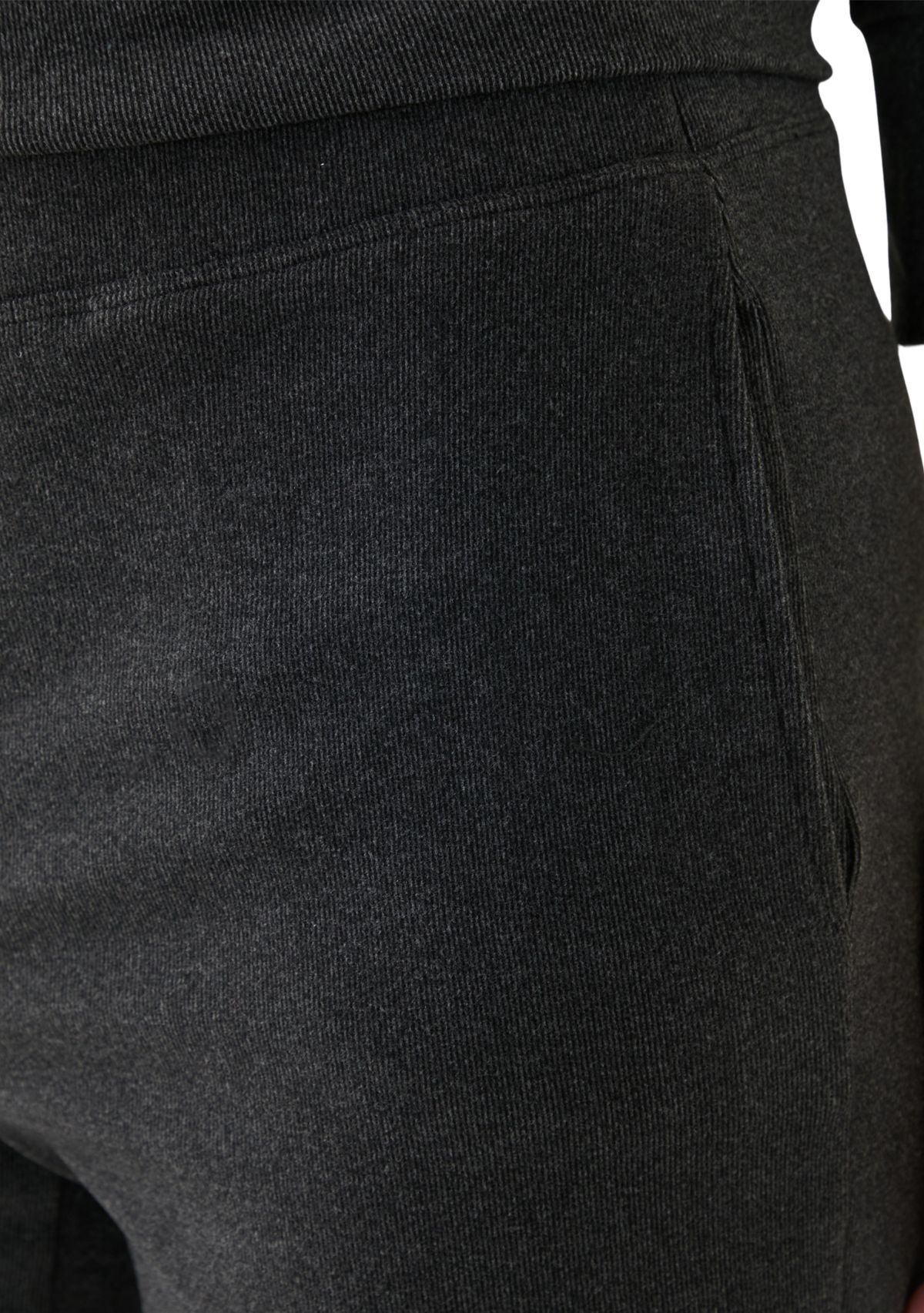 Womens Luxe Stretch Rib Knit Straight Leg Pull On Pants