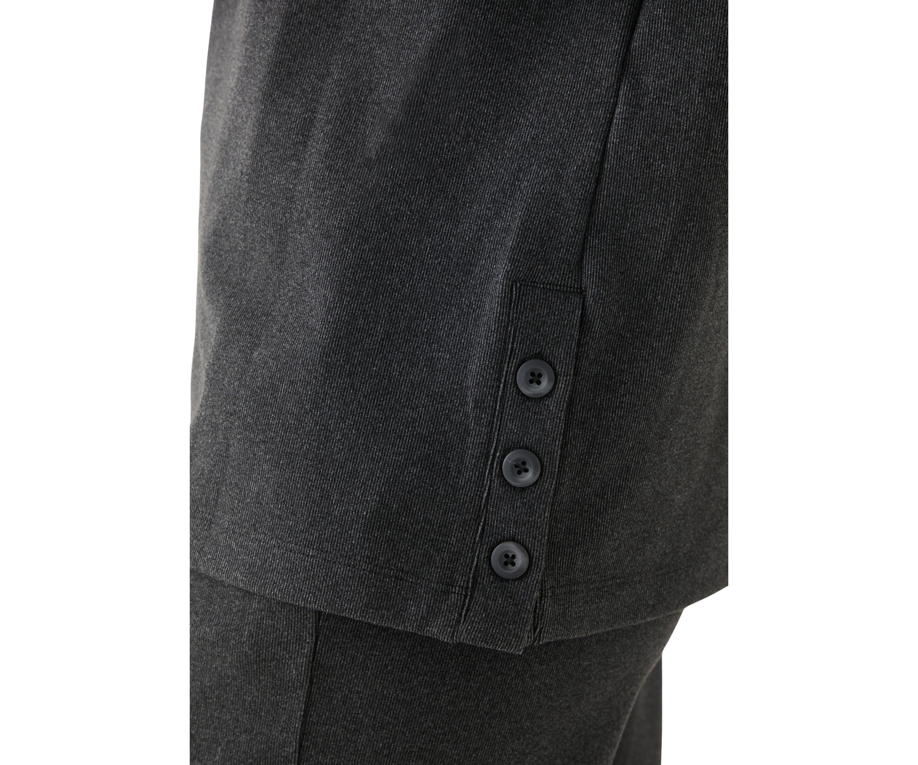 Womens Ribbed Knit Button Detail Sweater