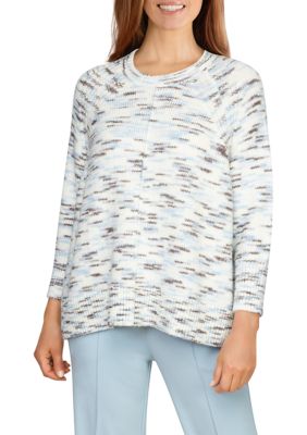 Women's Brushed Space Dye Sweater