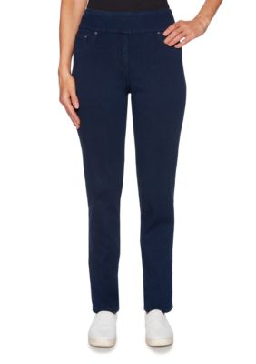 Ruby Rd Petite Knitted Twill Pants | belk