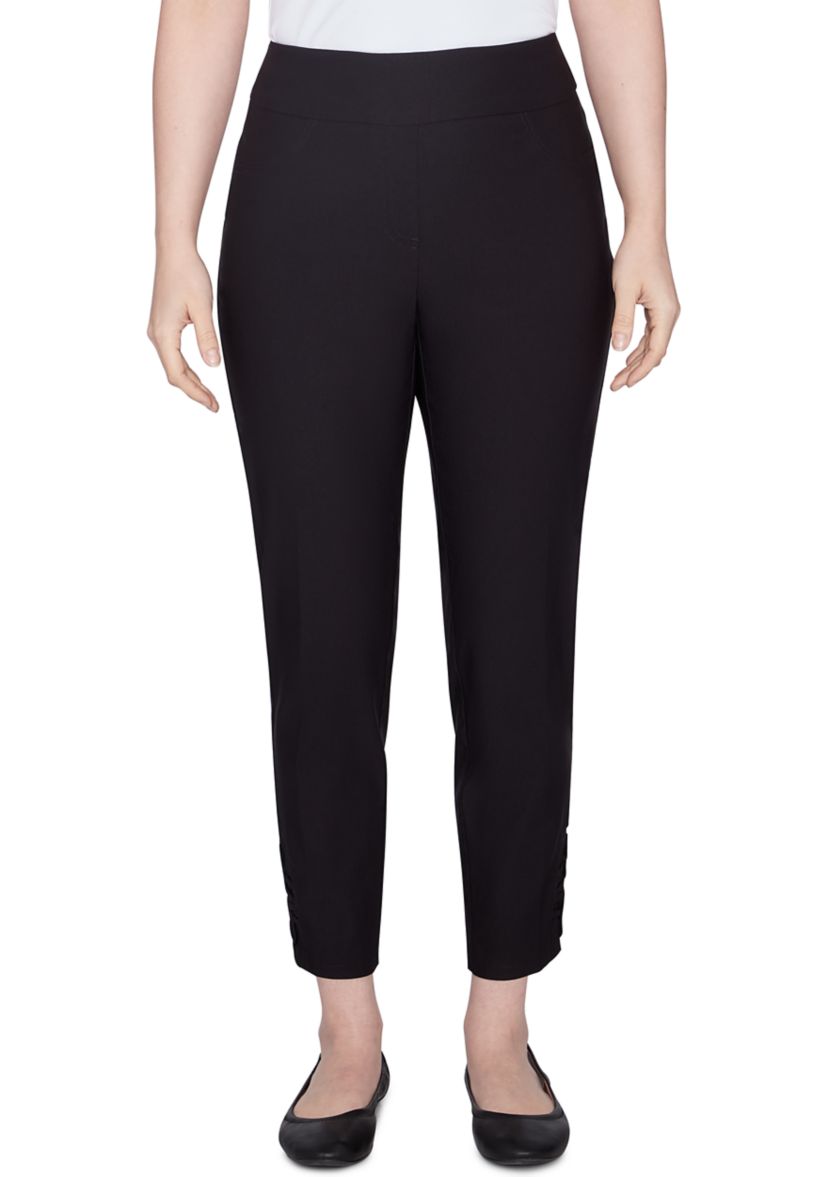 Womens Pull-On Tech Ankle Pants