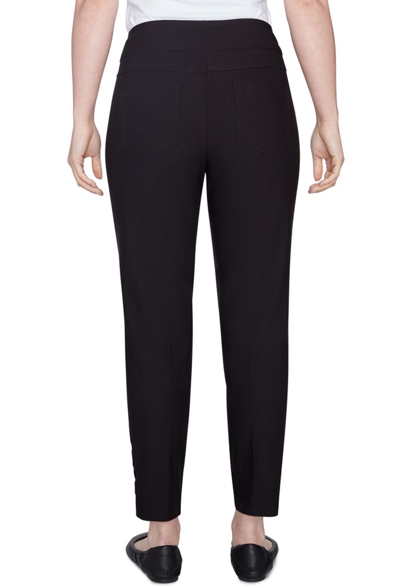 Womens Pull-On Tech Ankle Pants