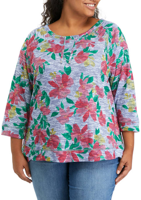 Ruby Rd Plus Size Must Haves 3/4 Sleeve